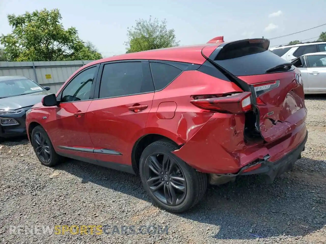 2 Photograph of a damaged car 5J8TC2H6XML041816 ACURA RDX 2021