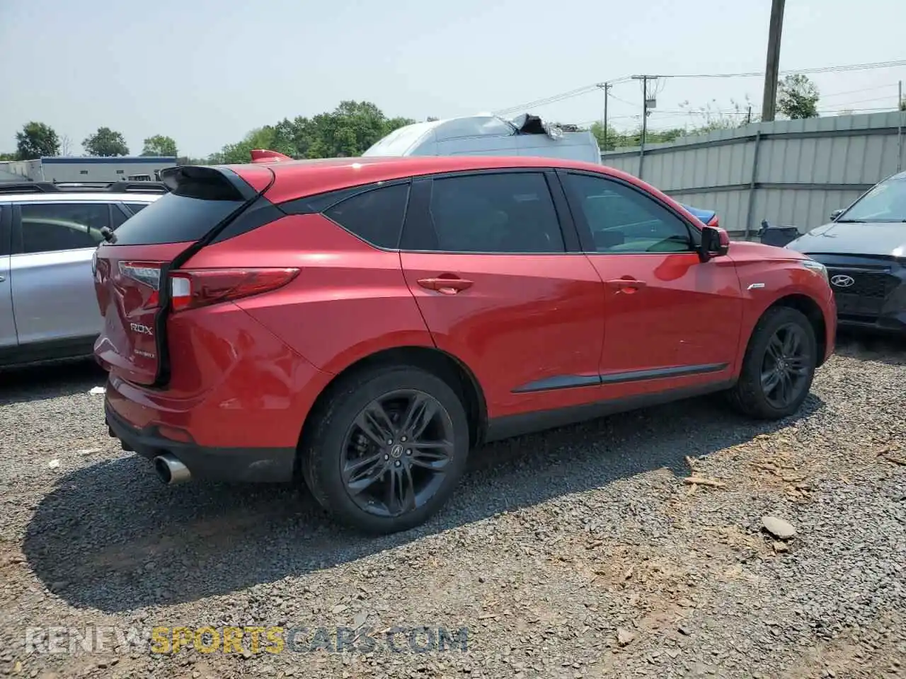3 Photograph of a damaged car 5J8TC2H6XML041816 ACURA RDX 2021