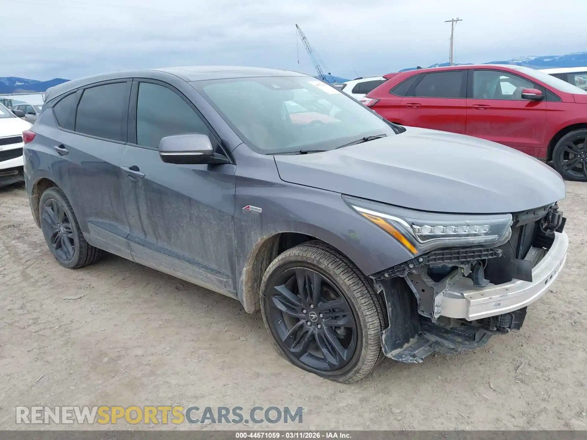1 Photograph of a damaged car 5J8TC2H6XML808581 ACURA RDX 2021