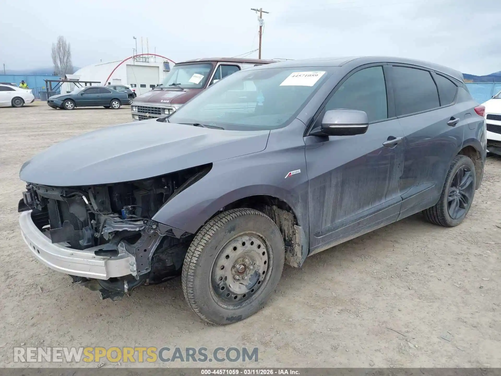 2 Photograph of a damaged car 5J8TC2H6XML808581 ACURA RDX 2021