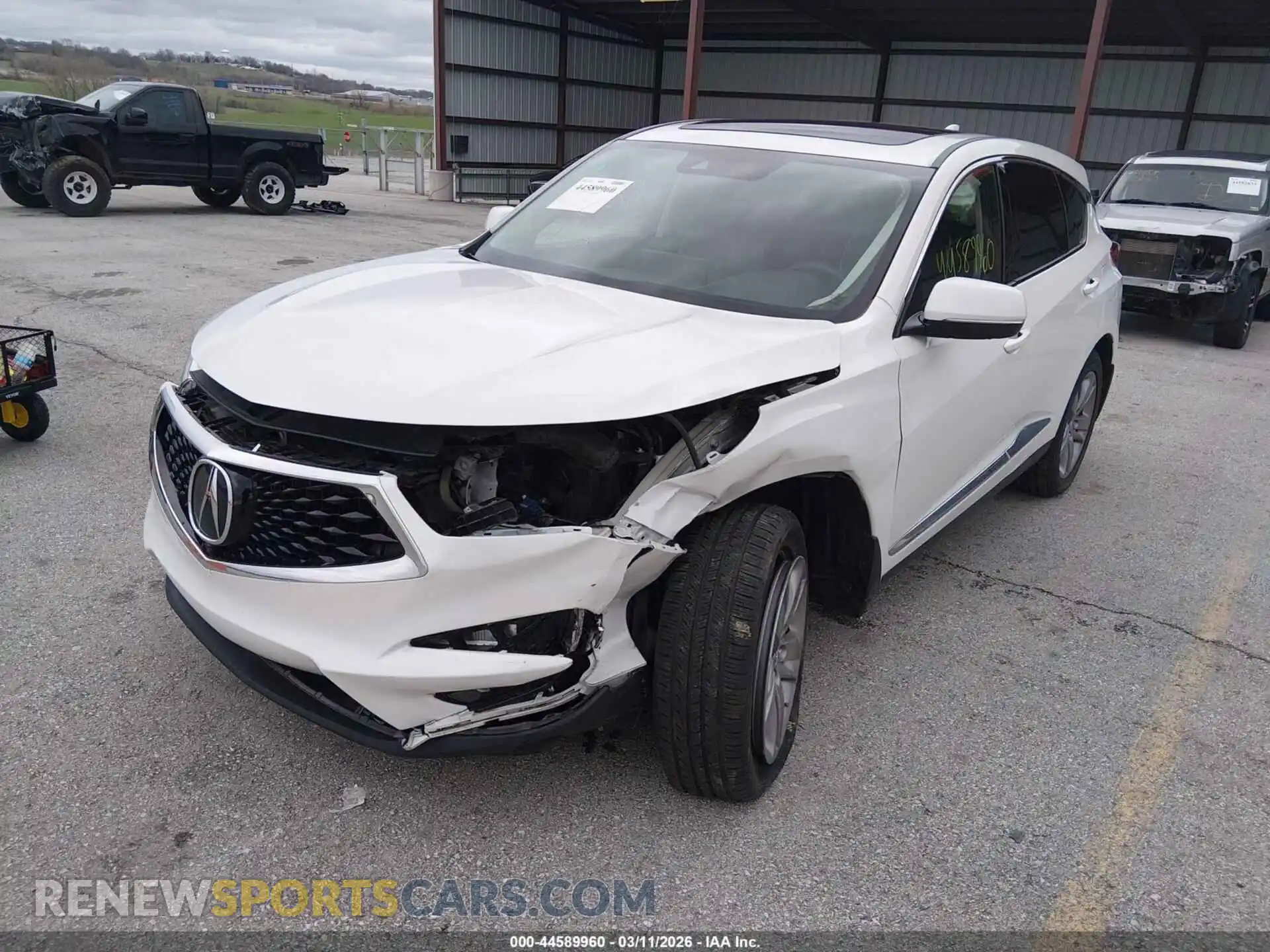 2 Photograph of a damaged car 5J8TC2H70ML015749 ACURA RDX 2021