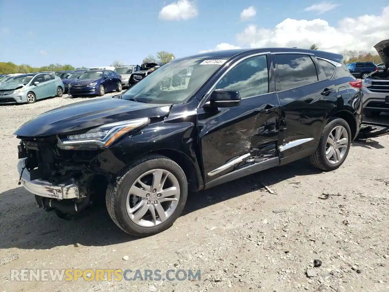 1 Photograph of a damaged car 5J8TC2H71ML020555 ACURA RDX 2021