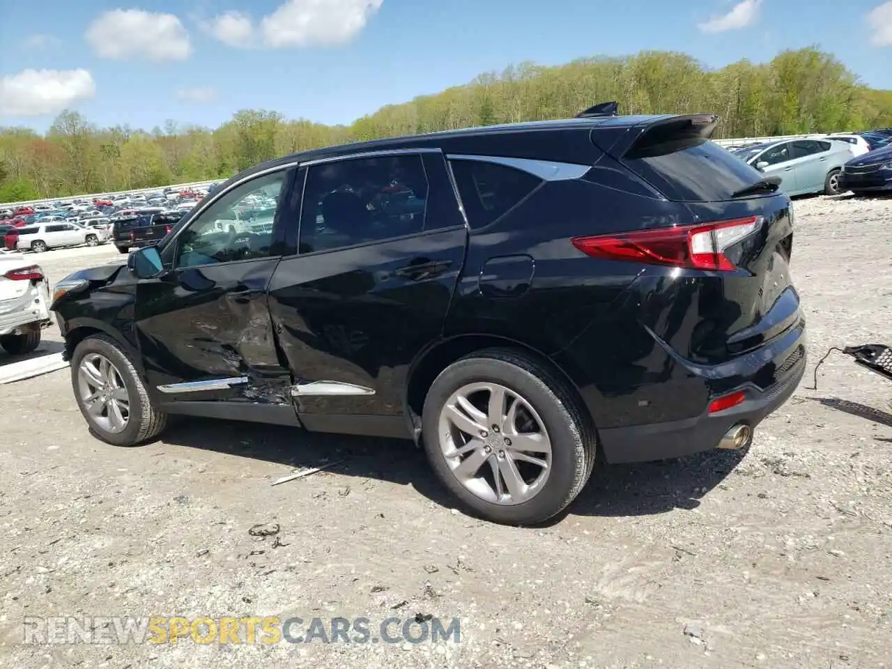 2 Photograph of a damaged car 5J8TC2H71ML020555 ACURA RDX 2021