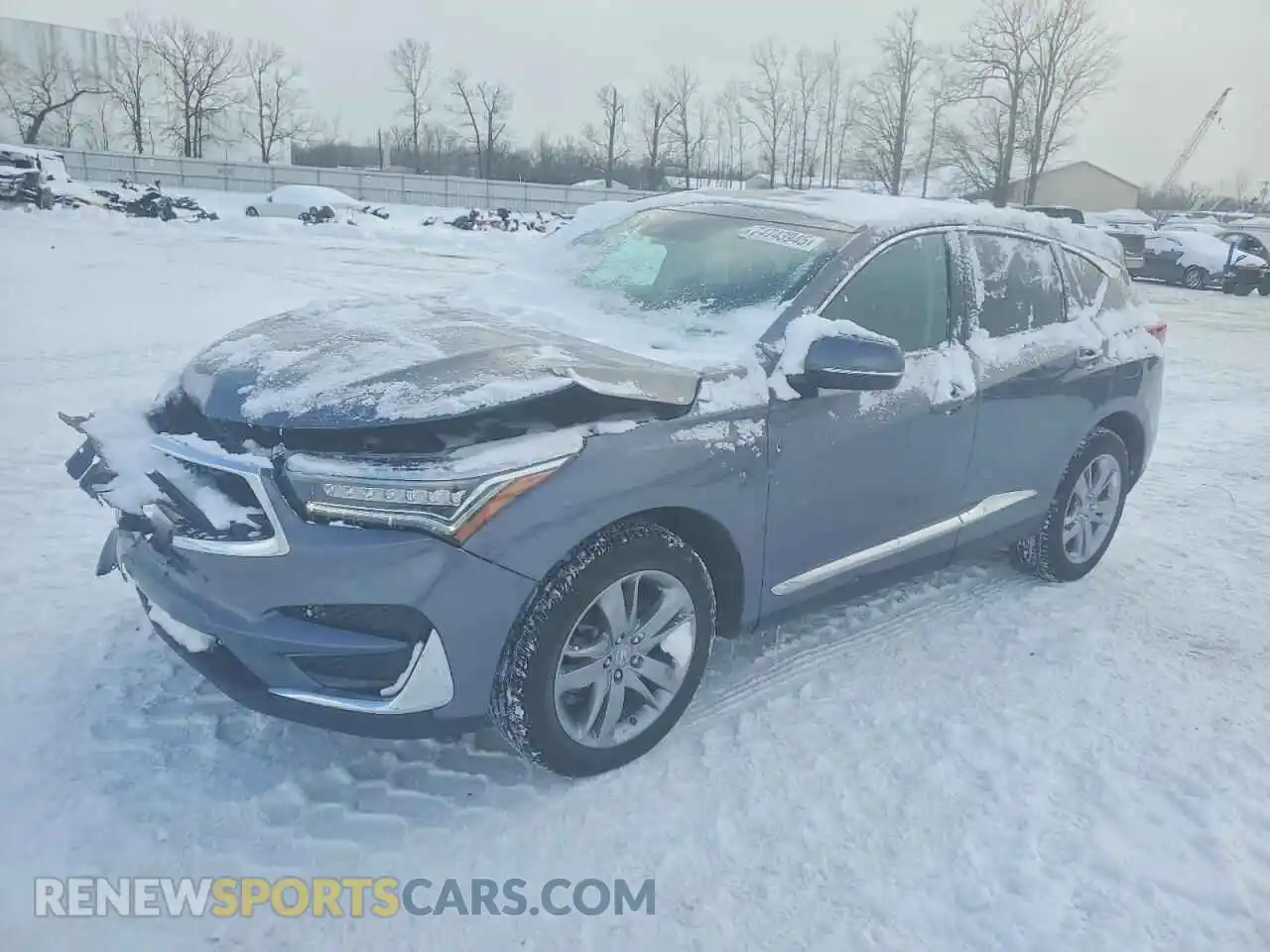 1 Photograph of a damaged car 5J8TC2H72ML047859 ACURA RDX 2021