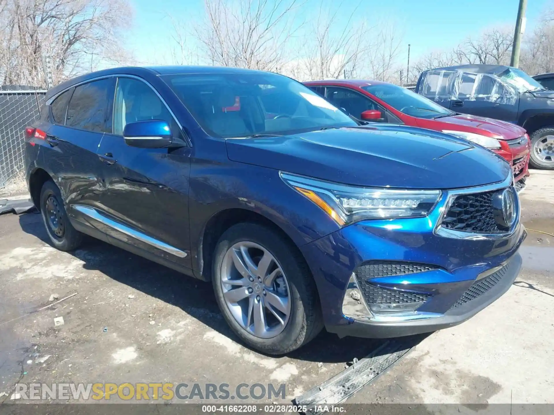 1 Photograph of a damaged car 5J8TC2H74ML015916 ACURA RDX 2021