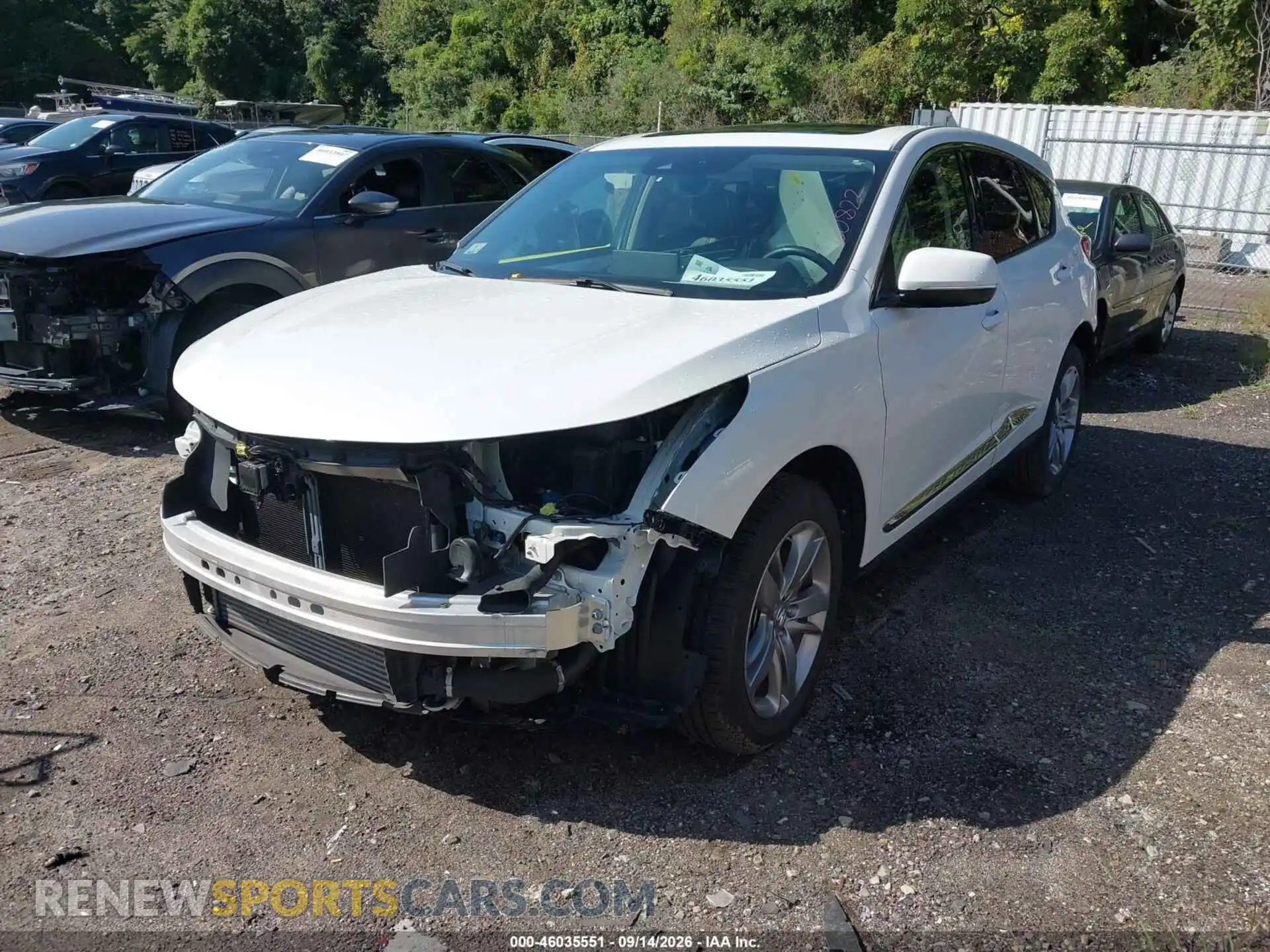 2 Photograph of a damaged car 5J8TC2H74ML018881 ACURA RDX 2021