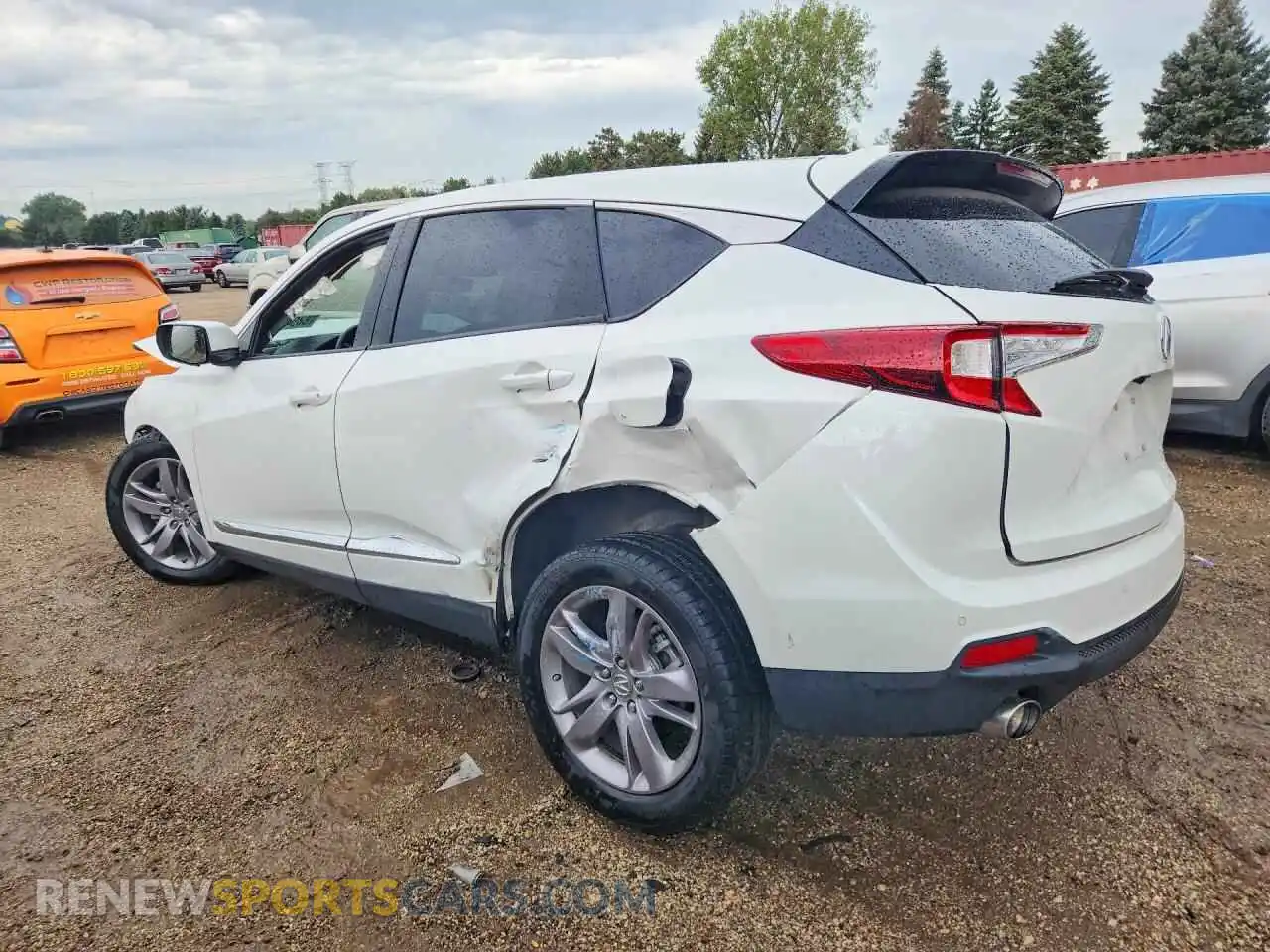 2 Photograph of a damaged car 5J8TC2H77ML011777 ACURA RDX 2021