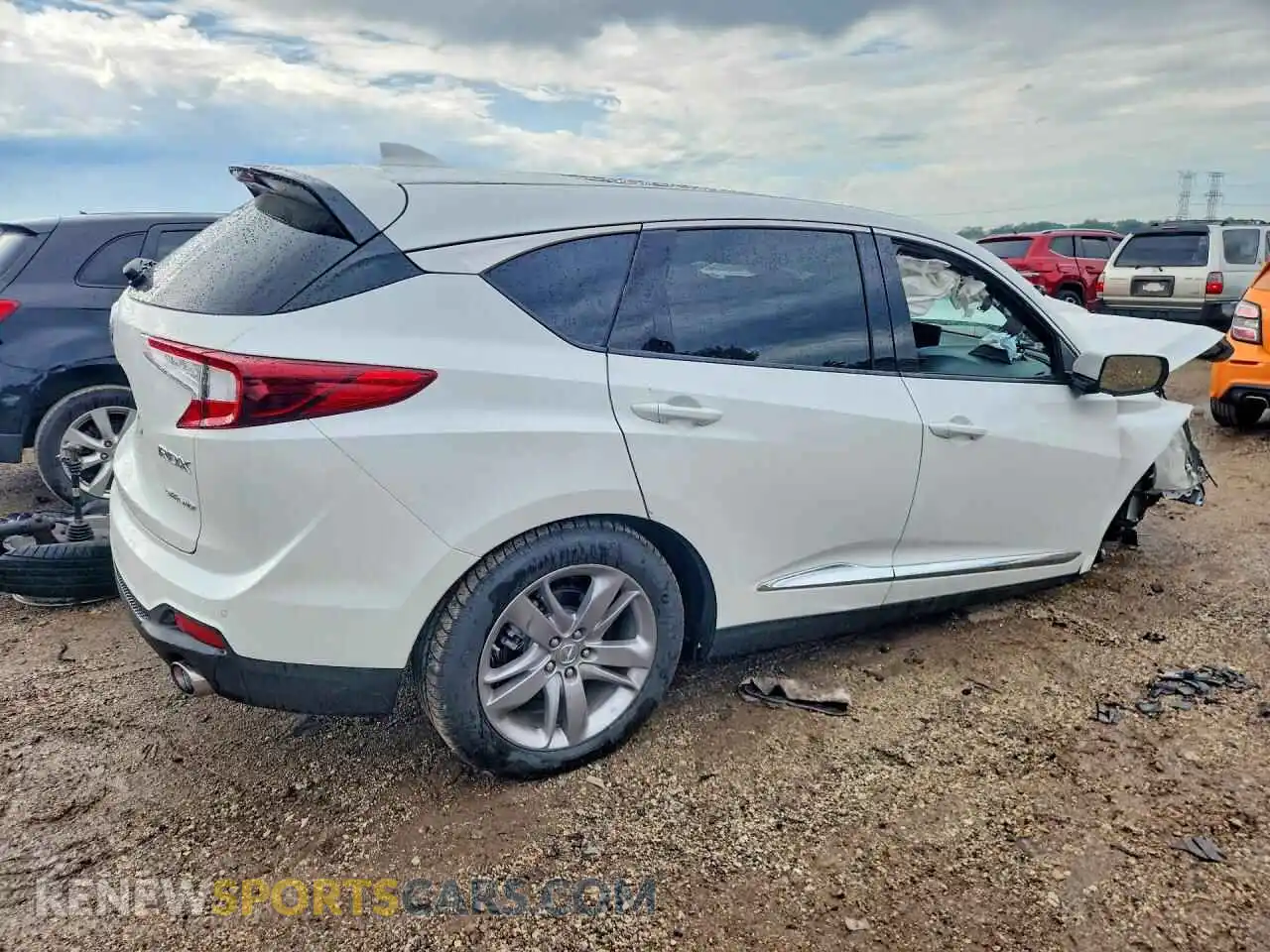 3 Photograph of a damaged car 5J8TC2H77ML011777 ACURA RDX 2021