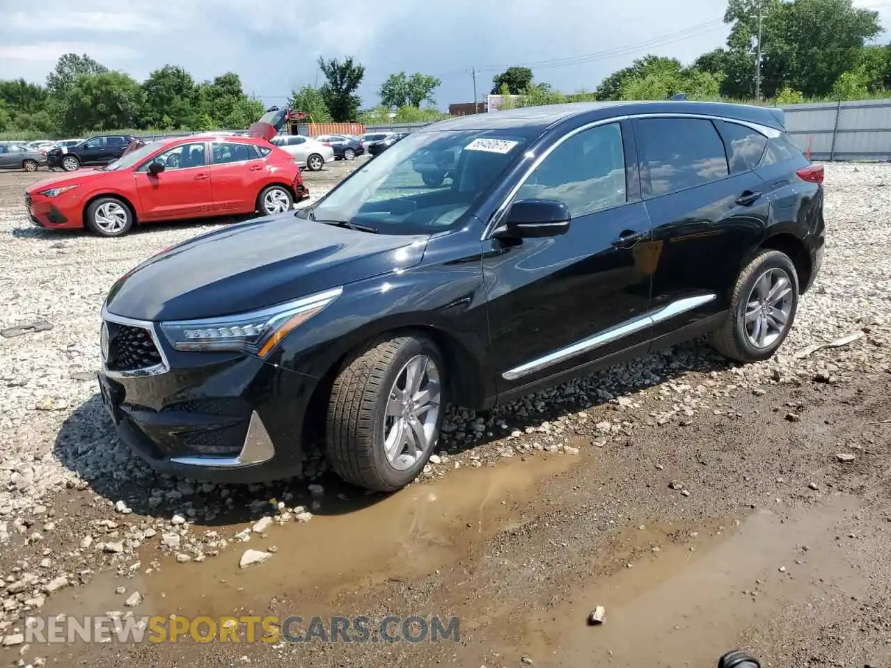 1 Photograph of a damaged car 5J8TC2H78ML017846 ACURA RDX 2021