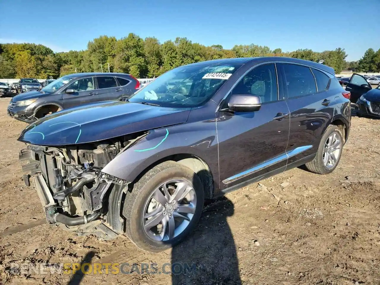 1 fotografías del automóvil dañado 5J8TC2H79ML044523 ACURA RDX 2021