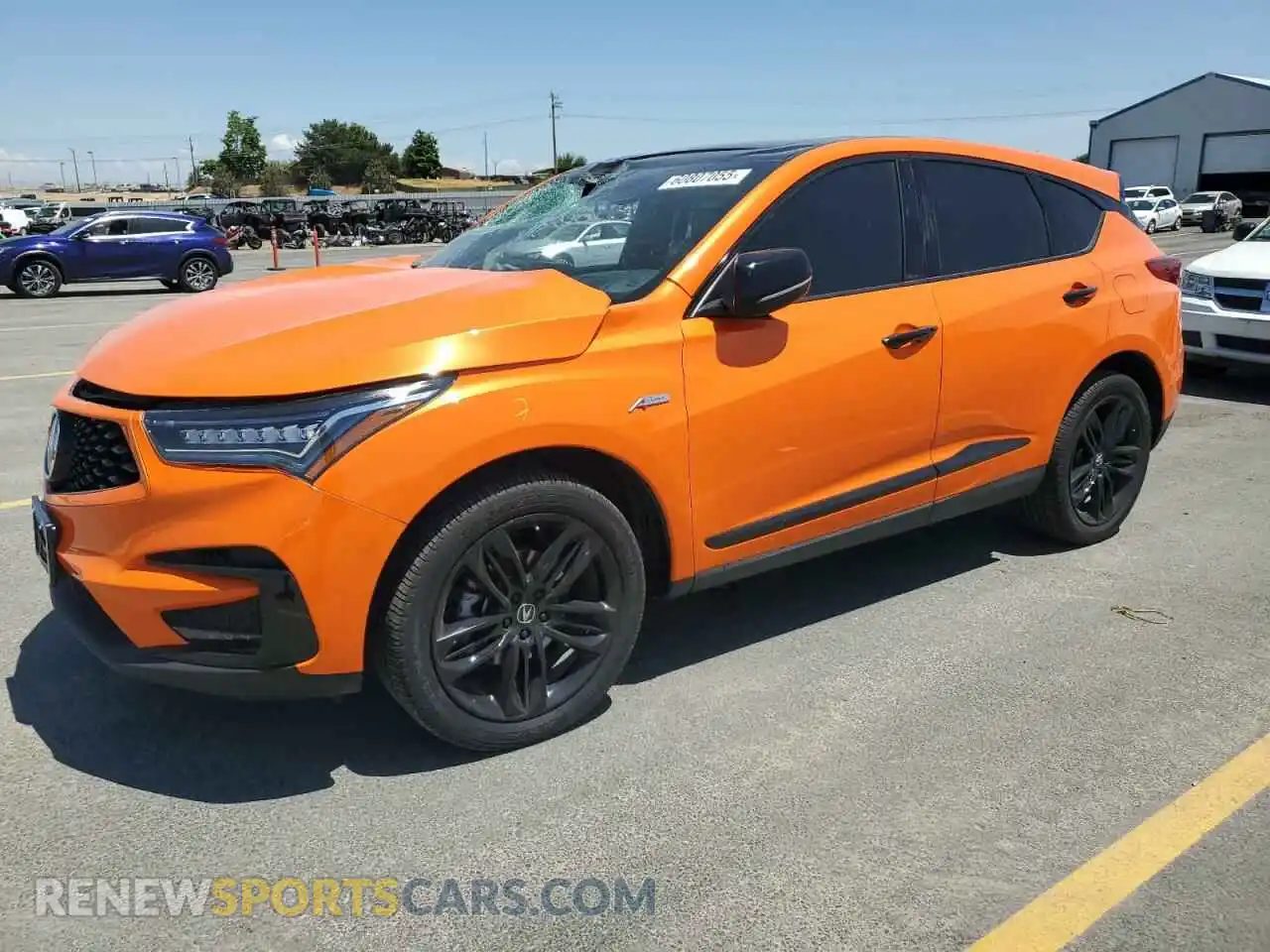 1 Photograph of a damaged car 5J8TC2H7XMY000162 ACURA RDX 2021