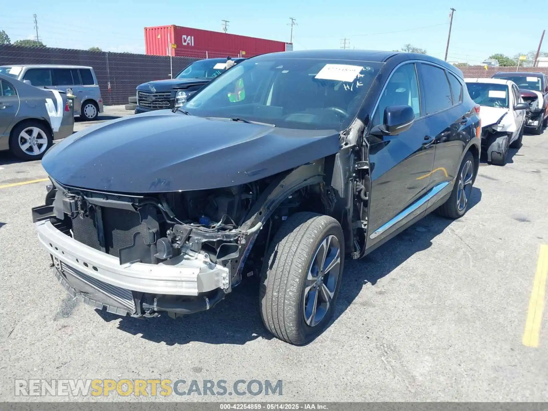 2 Photograph of a damaged car 5J8TC2H75NL014257 ACURA RDX 2022
