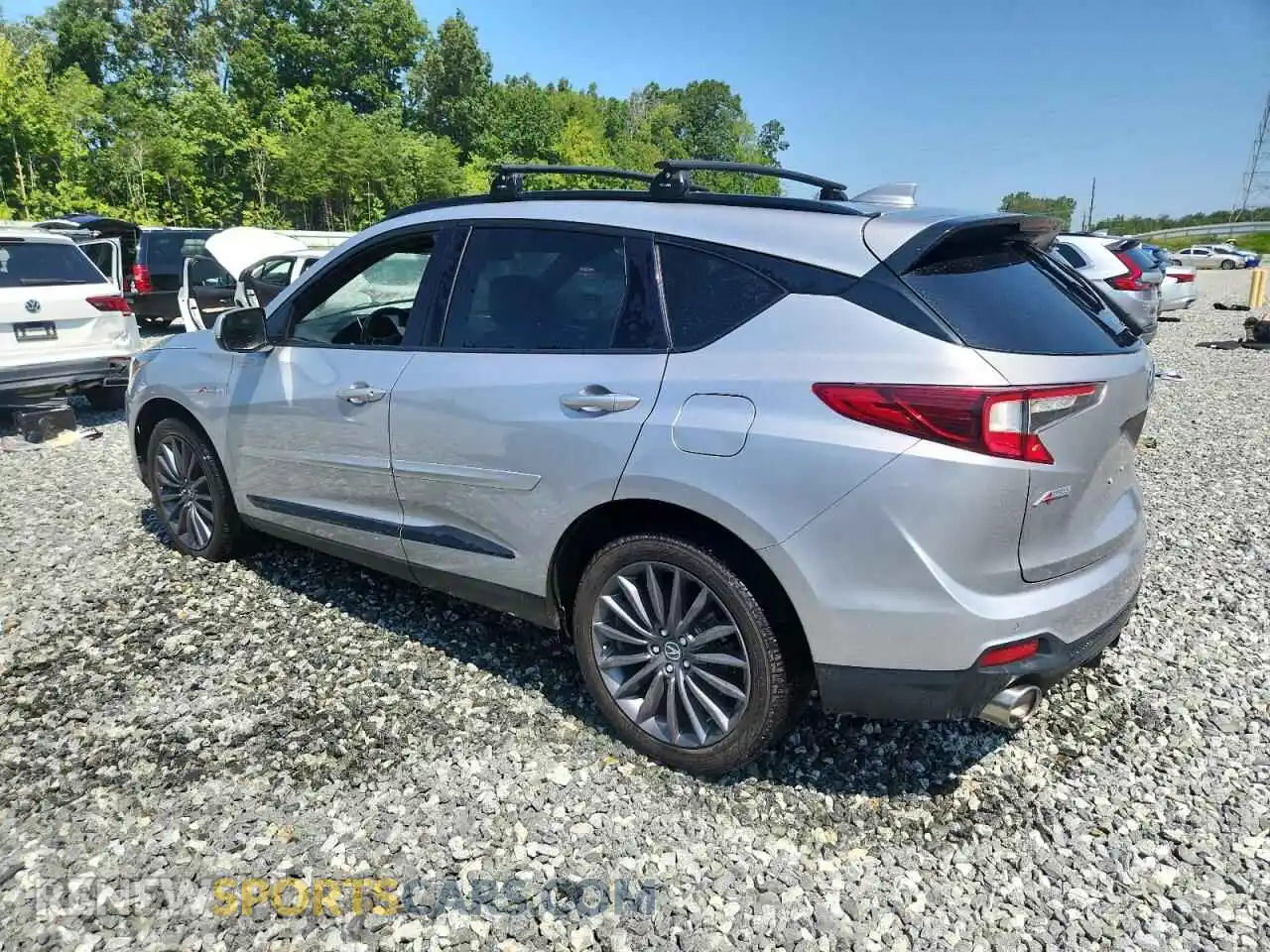 2 Photograph of a damaged car 5J8TC2H84NL003582 ACURA RDX 2022