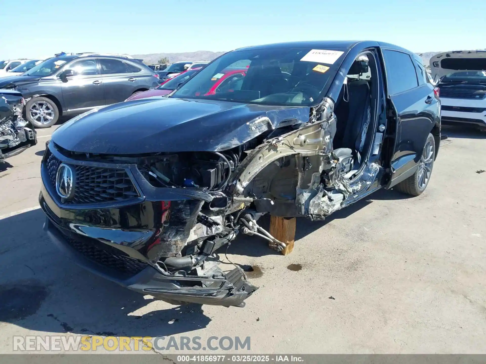 2 Photograph of a damaged car 5J8TC2H85NL016065 ACURA RDX 2022