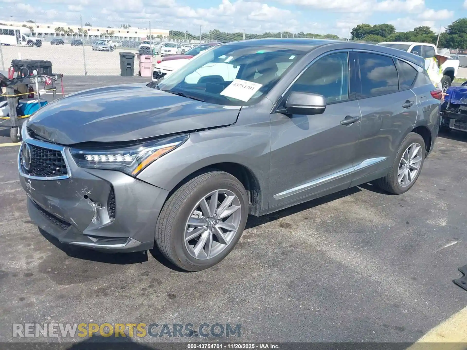 2 Photograph of a damaged car 5J8TC1H51PL003123 ACURA RDX 2023