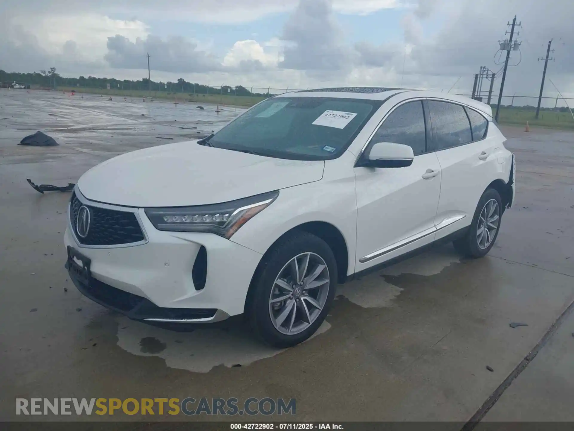 2 Photograph of a damaged car 5J8TC1H51PL006992 ACURA RDX 2023