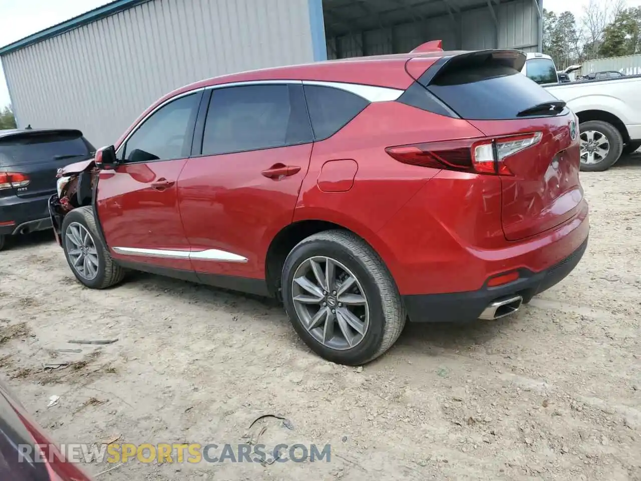 2 Photograph of a damaged car 5J8TC1H53PL009053 ACURA RDX 2023