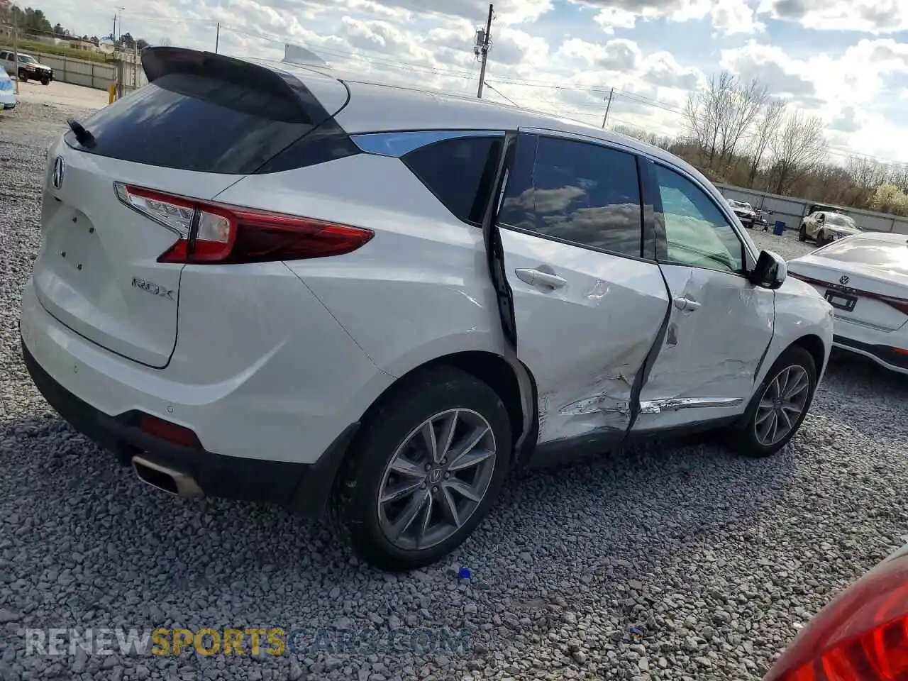 3 fotografías del automóvil dañado 5J8TC1H55PL006137 ACURA RDX 2023