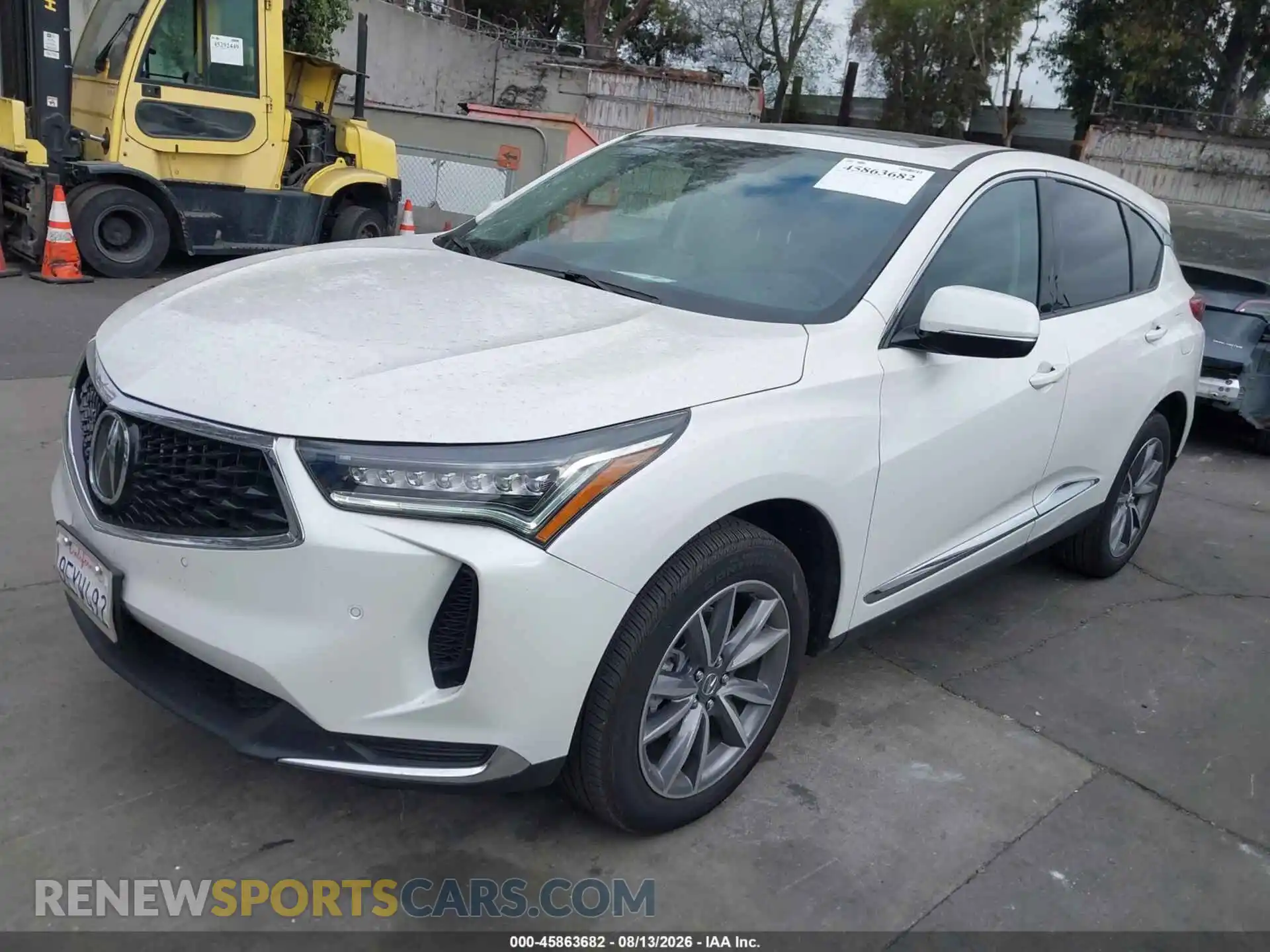 2 Photograph of a damaged car 5J8TC1H56PL001576 ACURA RDX 2023