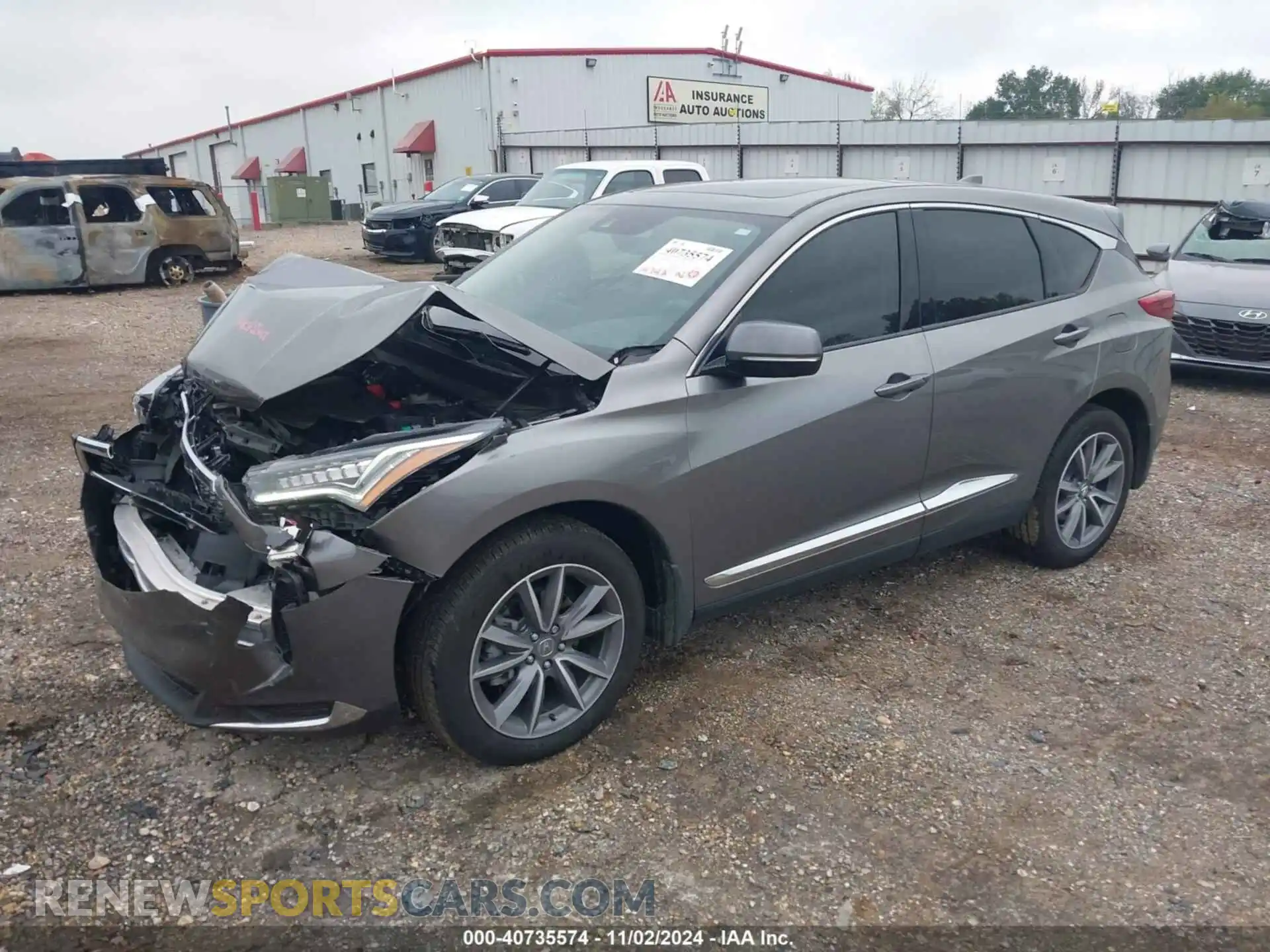 2 Photograph of a damaged car 5J8TC1H59PL004665 ACURA RDX 2023