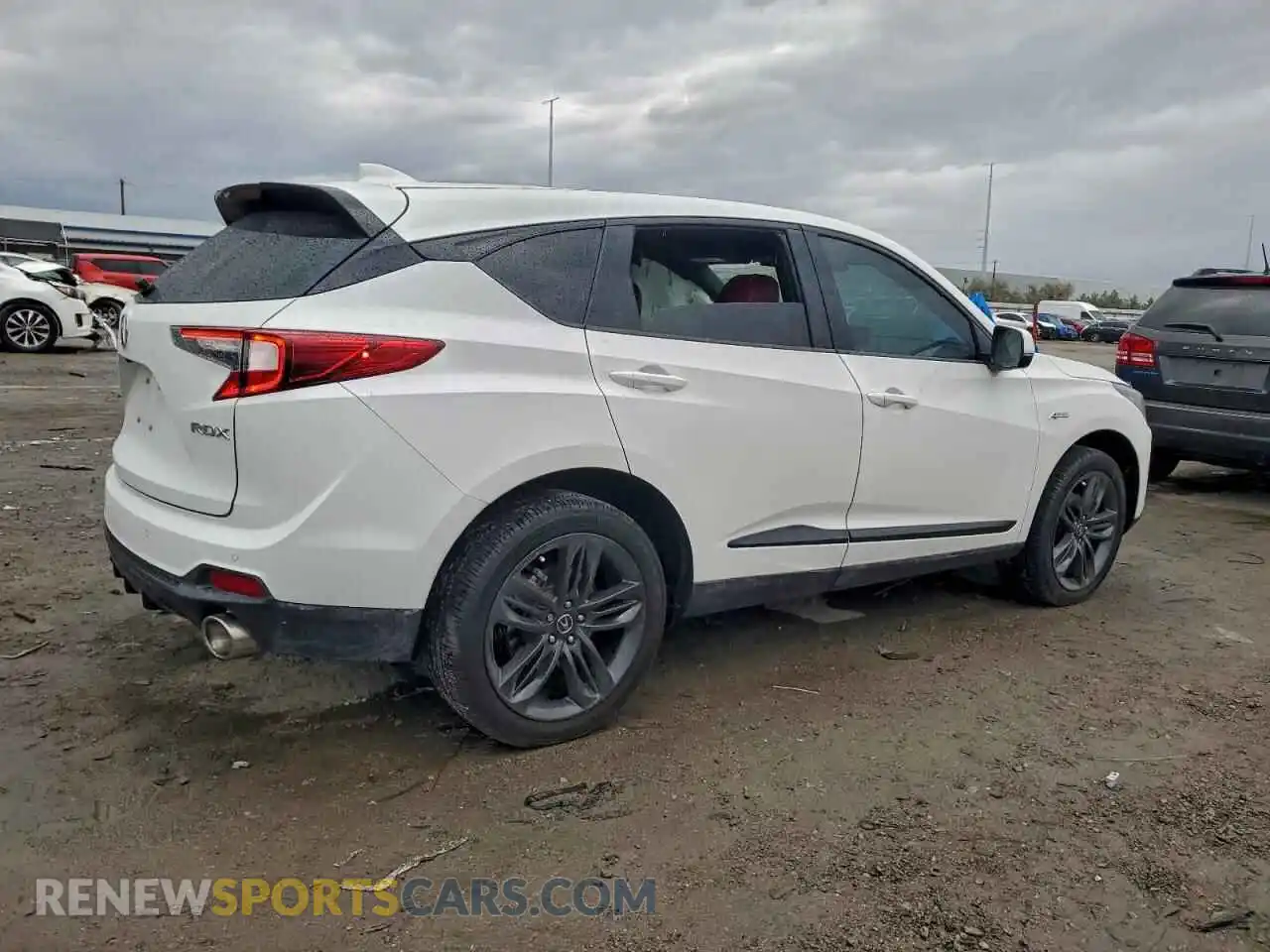 3 fotografías del automóvil dañado 5J8TC1H61PL003650 ACURA RDX 2023
