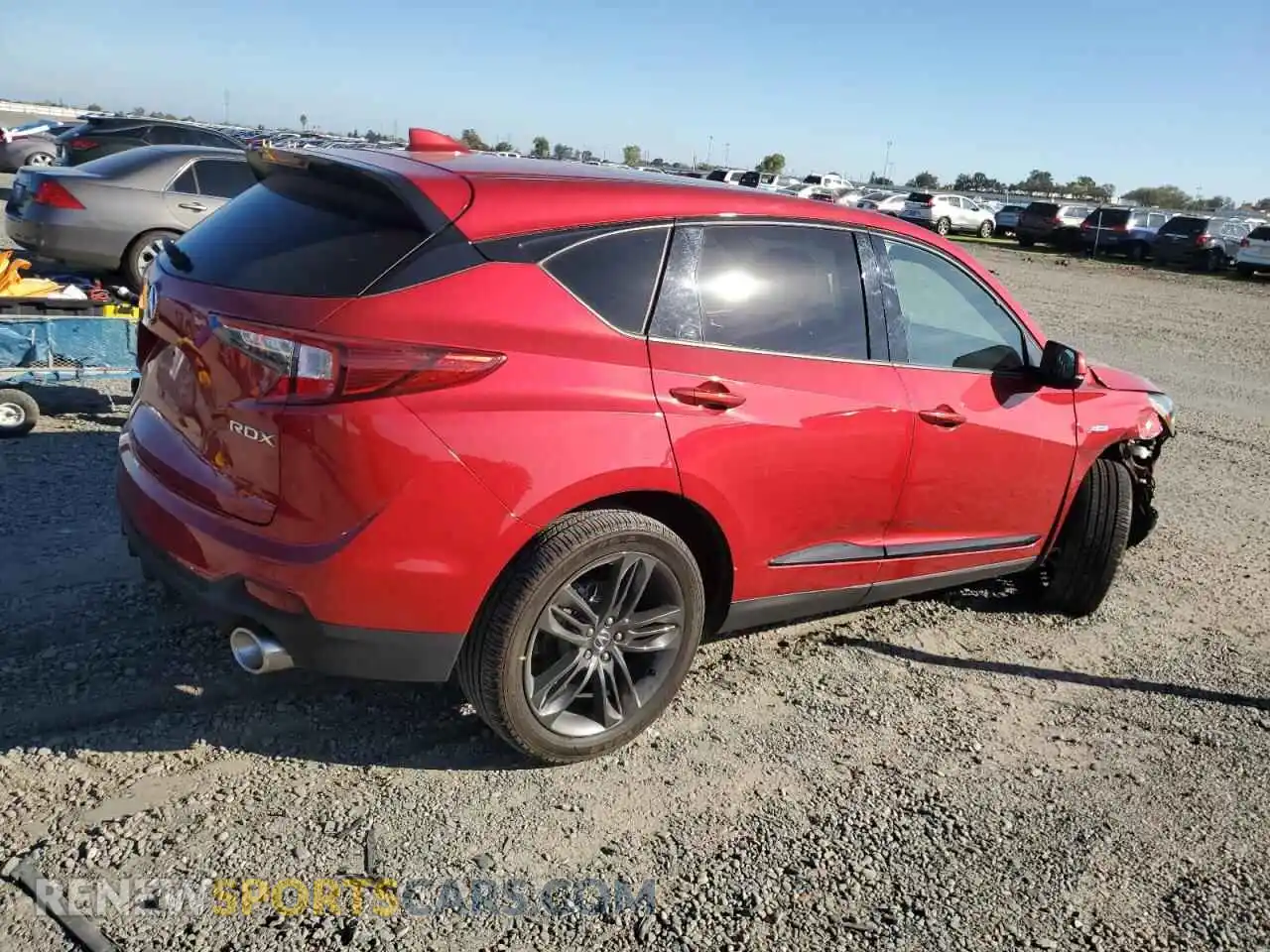 3 fotografías del automóvil dañado 5J8TC1H62PL004760 ACURA RDX 2023