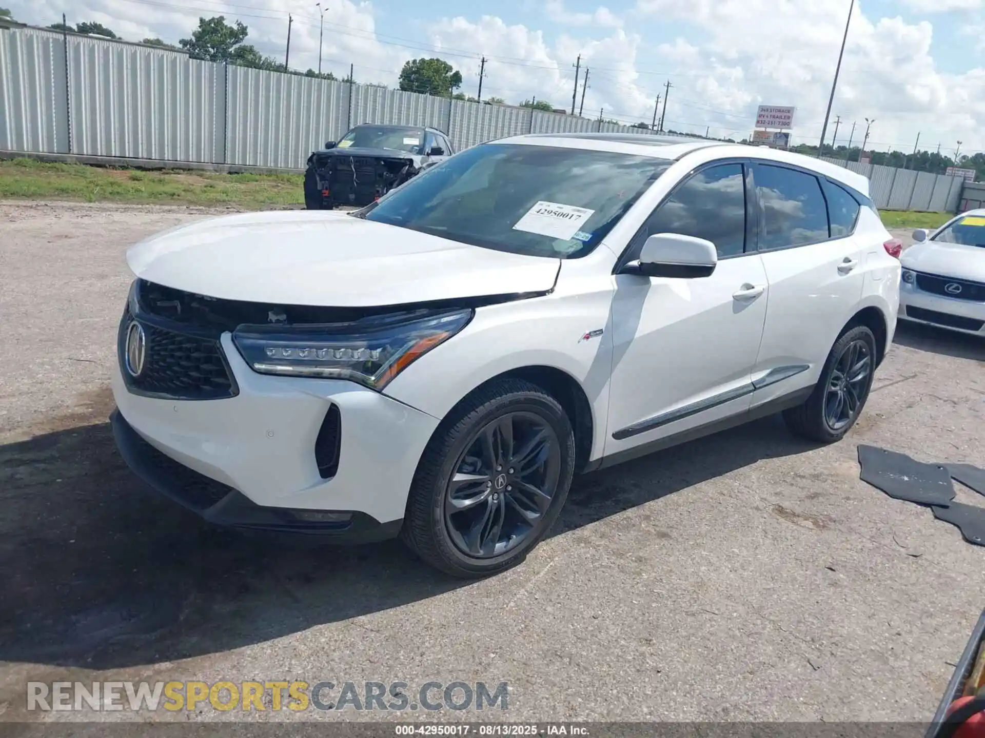 2 Photograph of a damaged car 5J8TC1H66PL005541 ACURA RDX 2023