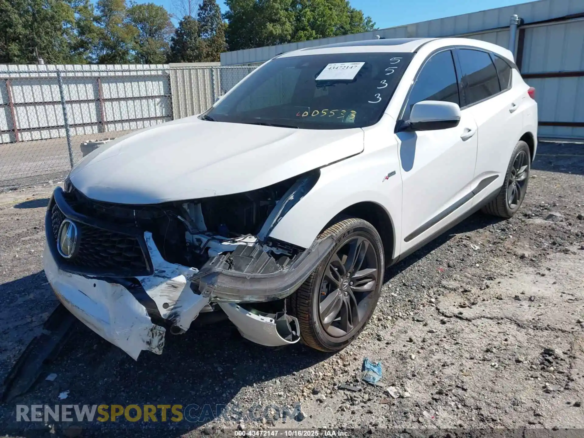 2 Фотография поврежденного автомобиля 5J8TC1H67PL005533 ACURA RDX 2023