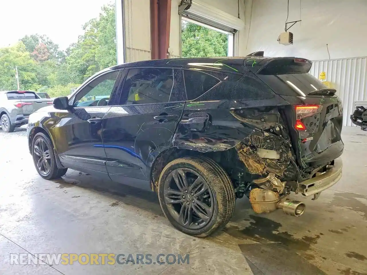 2 Photograph of a damaged car 5J8TC1H68PL003001 ACURA RDX 2023