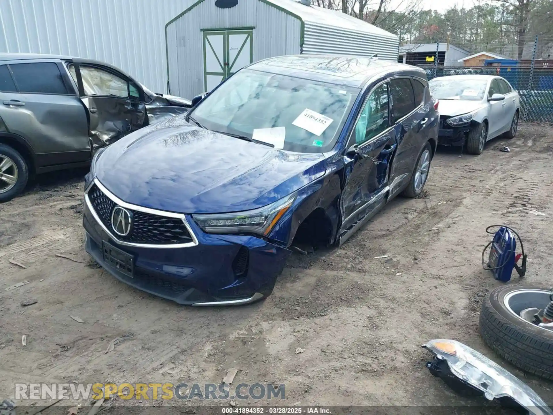 2 Photograph of a damaged car 5J8TC2H38PL007674 ACURA RDX 2023