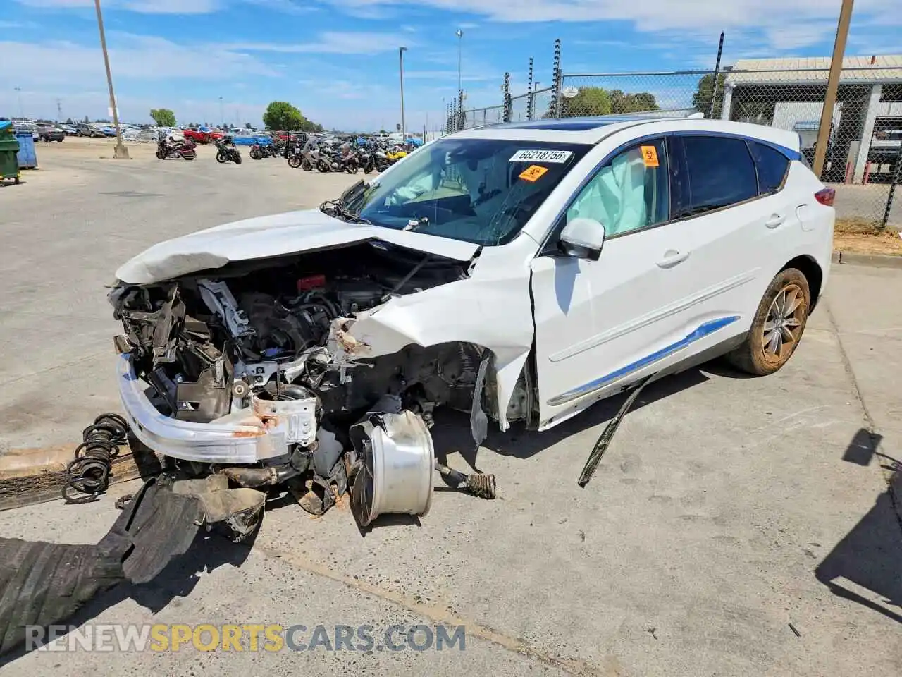 1 Photograph of a damaged car 5J8TC2H53PL007230 ACURA RDX 2023