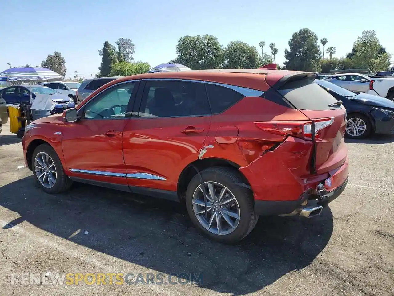 2 Photograph of a damaged car 5J8TC2H53PL010869 ACURA RDX 2023