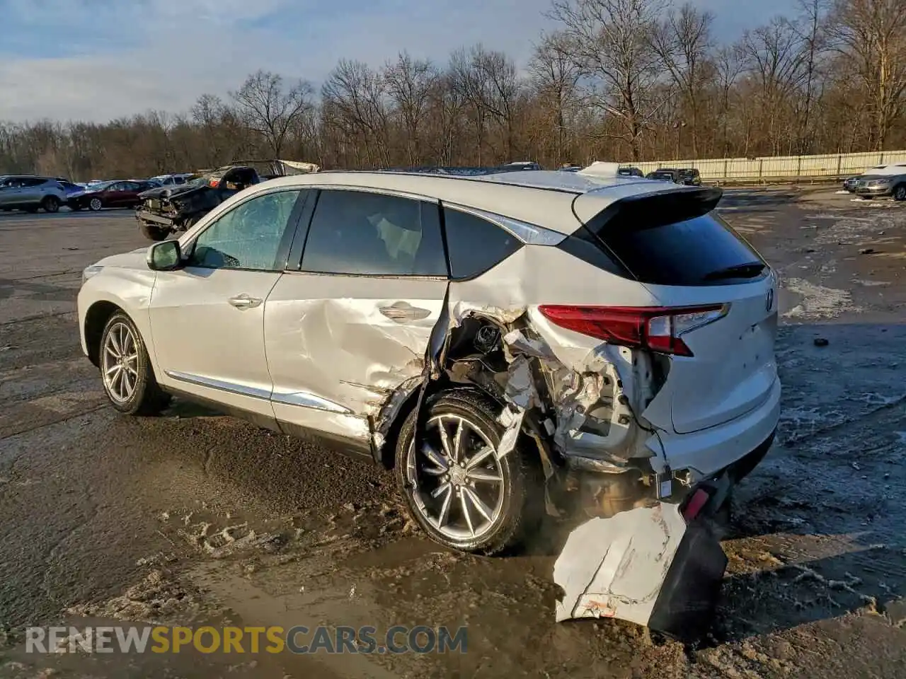 2 fotografías del automóvil dañado 5J8TC2H57PL007845 ACURA RDX 2023
