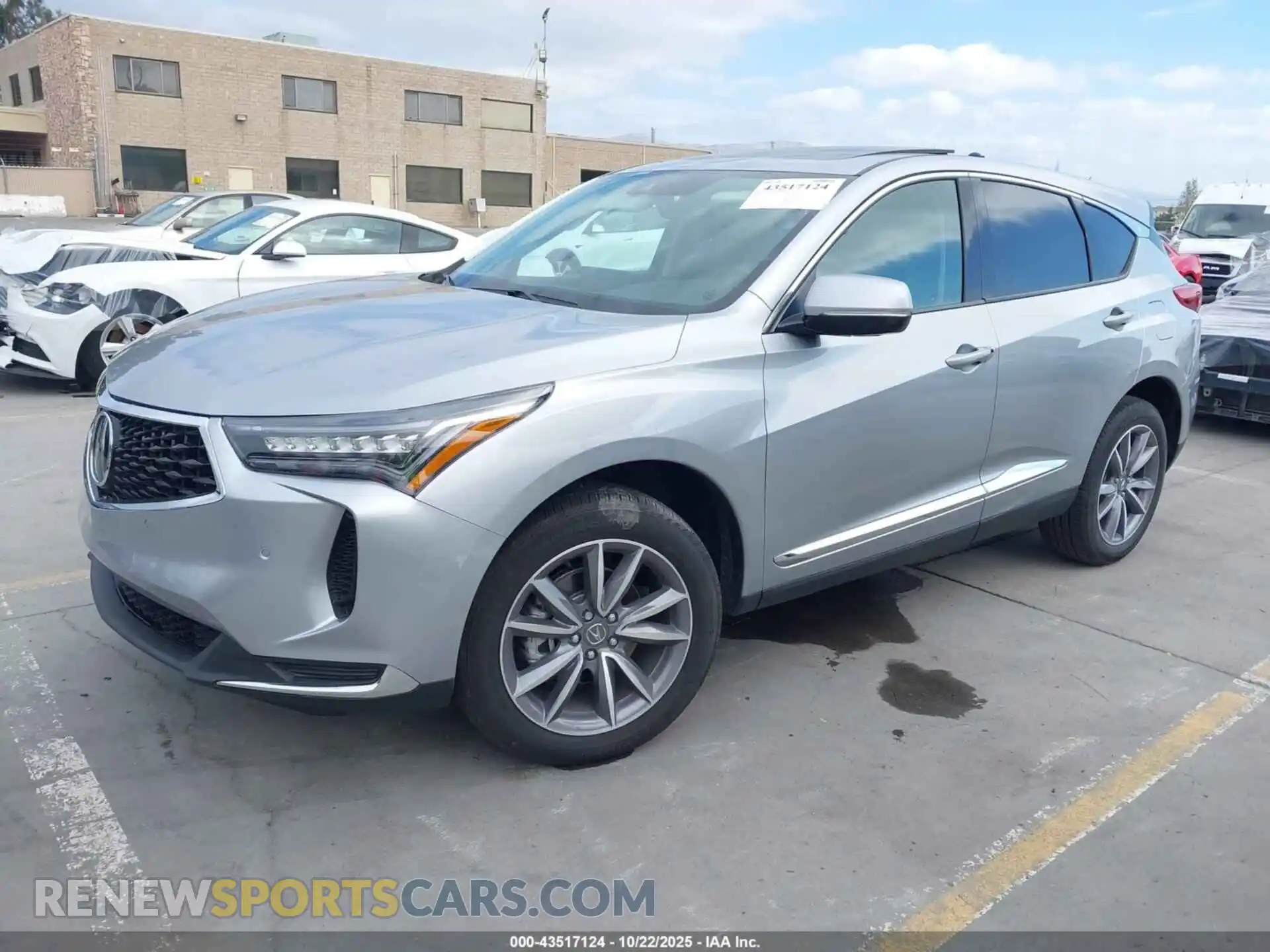 2 fotografías del automóvil dañado 5J8TC2H57PL022779 ACURA RDX 2023