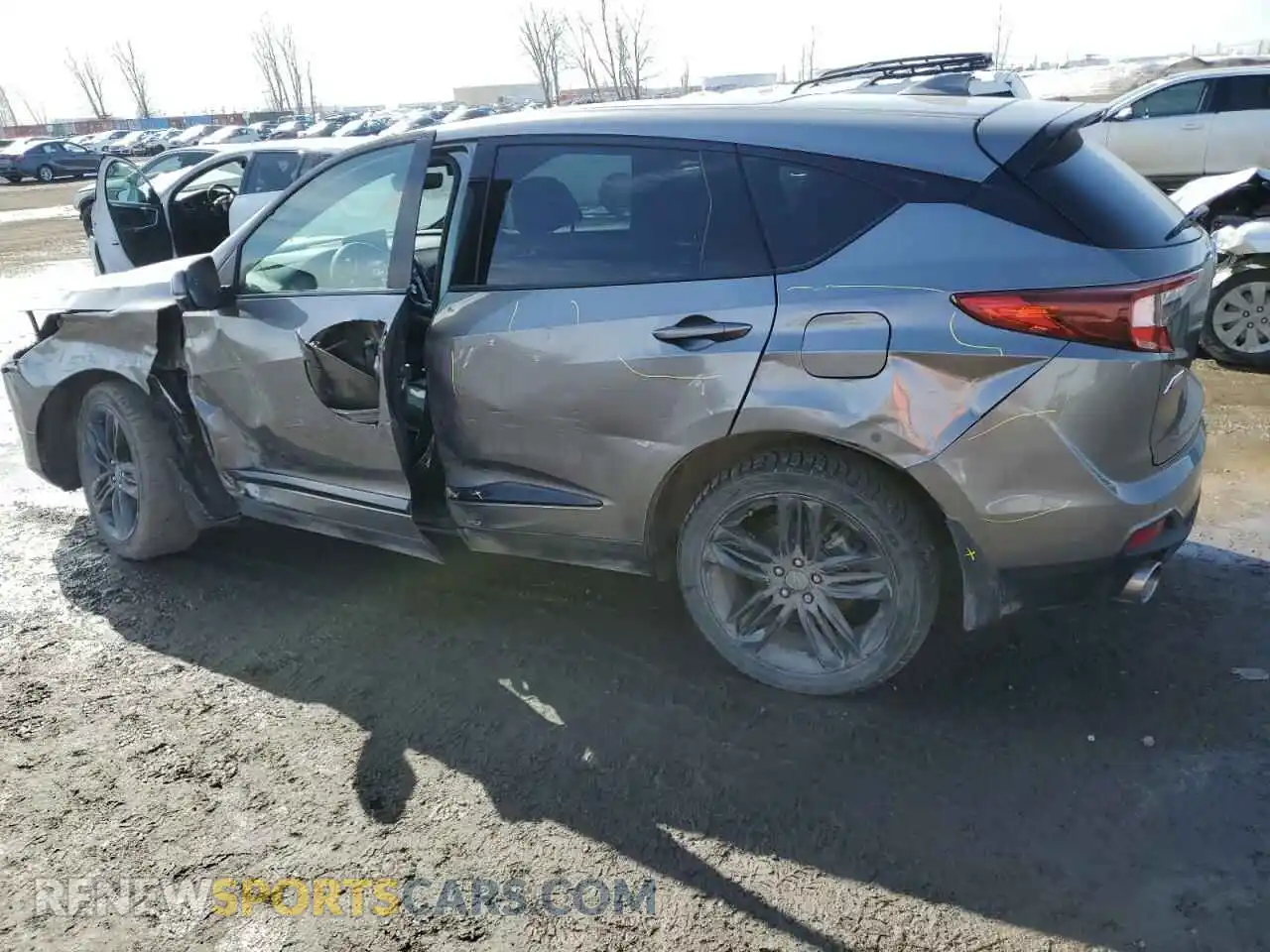 2 Photograph of a damaged car 5J8TC2H61PL801331 ACURA RDX 2023