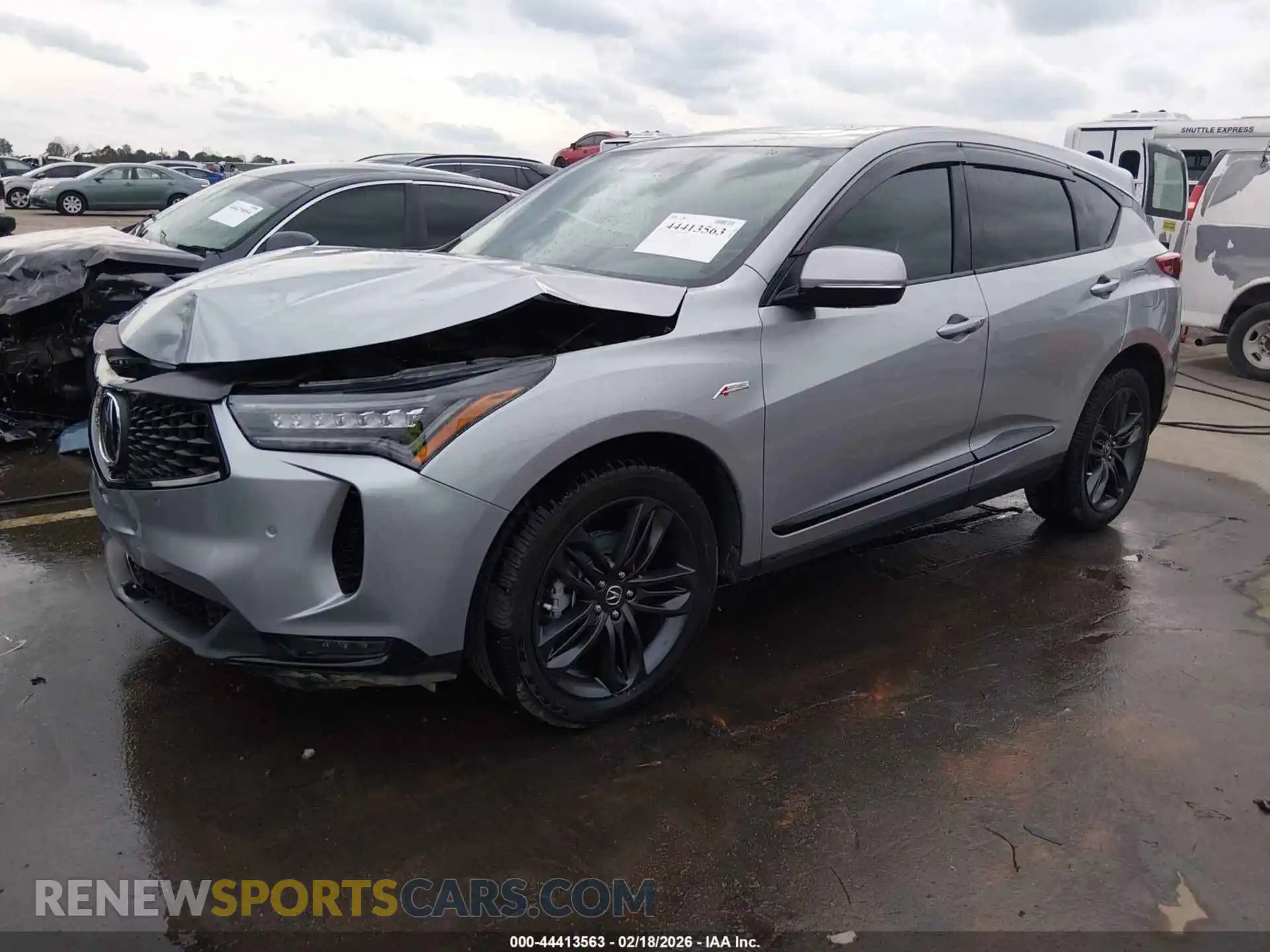 2 Photograph of a damaged car 5J8TC2H67PL001939 ACURA RDX 2023