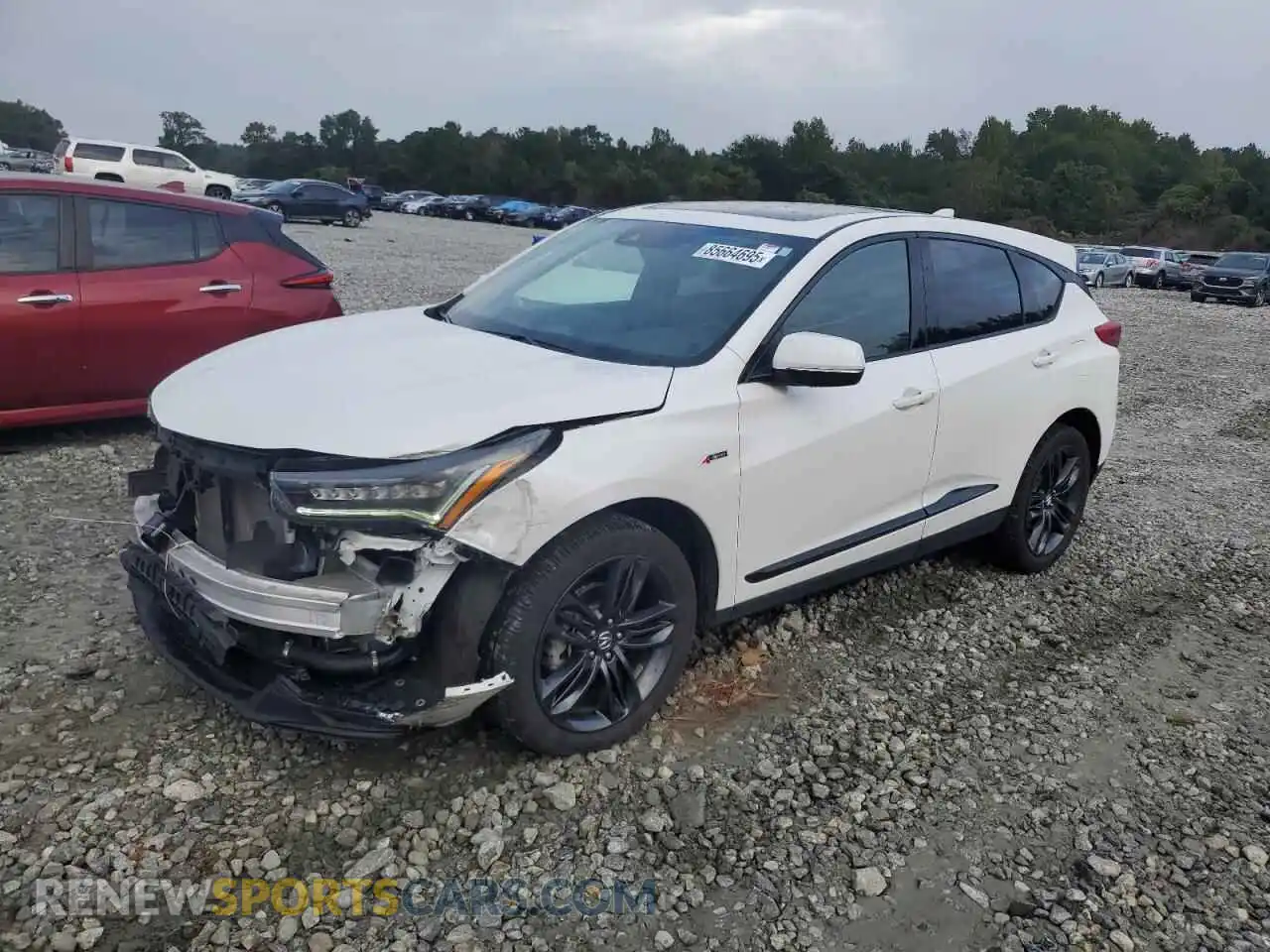 1 Photograph of a damaged car 5J8TC2H69PL008228 ACURA RDX 2023