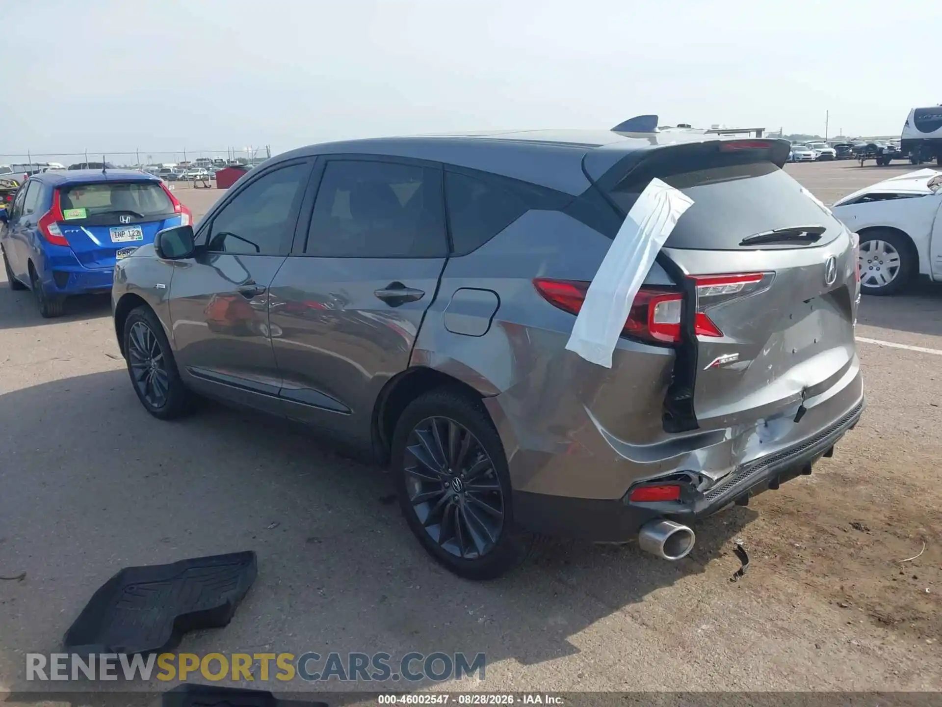 3 fotografías del automóvil dañado 5J8TC2H82PL022456 ACURA RDX 2023