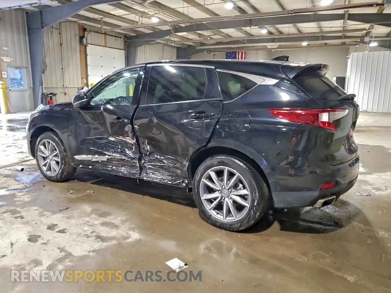 2 fotografías del automóvil dañado 5J8TC2H53RL038495 ACURA RDX 2024