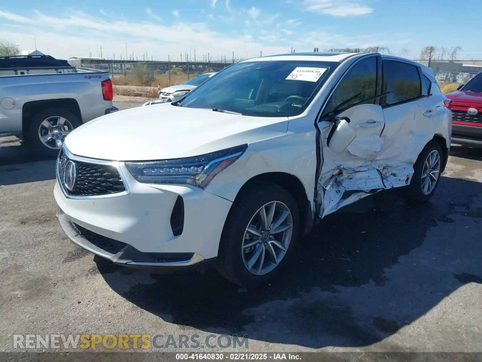 2 Photograph of a damaged car 5J8TC2H54RL026193 ACURA RDX 2024