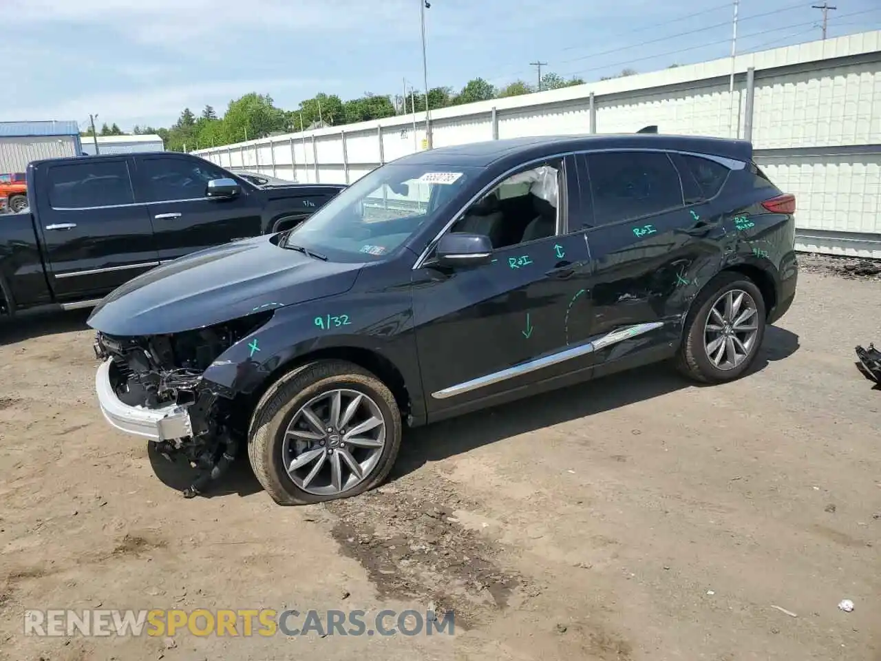 1 Photograph of a damaged car 5J8TC2H55RL012996 ACURA RDX 2024
