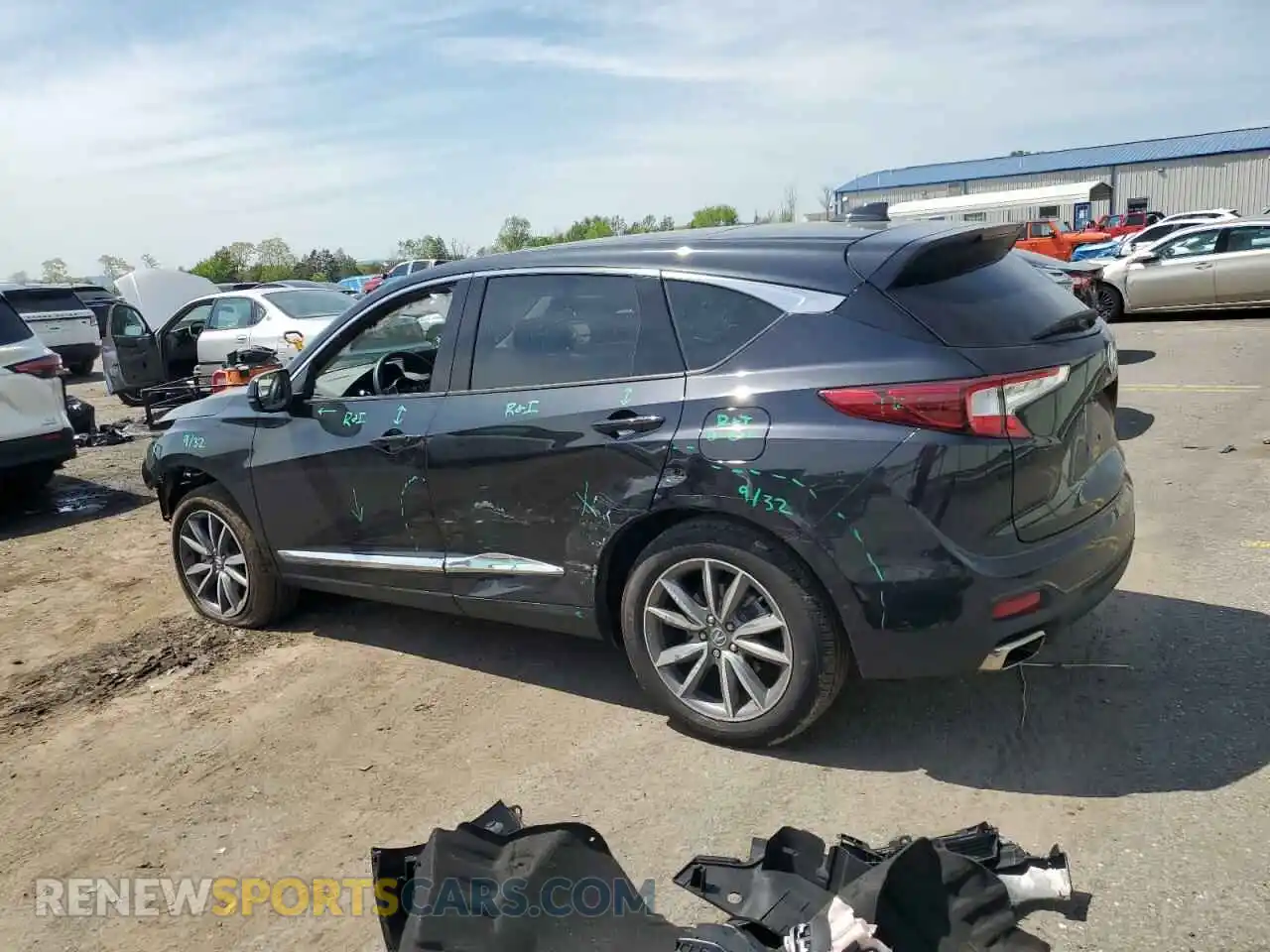 2 Photograph of a damaged car 5J8TC2H55RL012996 ACURA RDX 2024