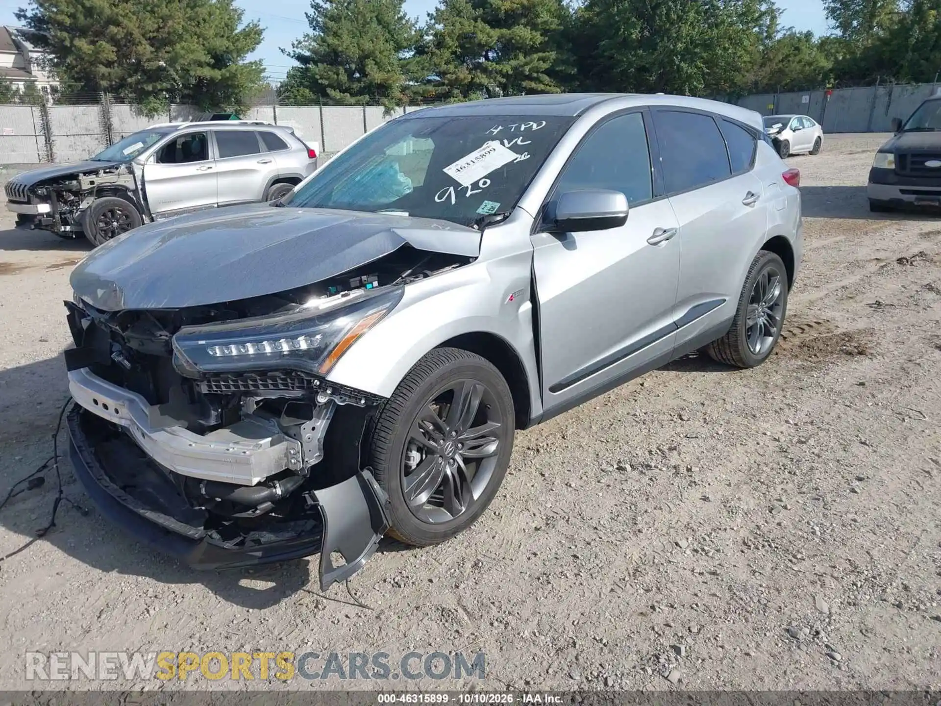 2 fotografías del automóvil dañado 5J8TC2H63RL010950 ACURA RDX 2024