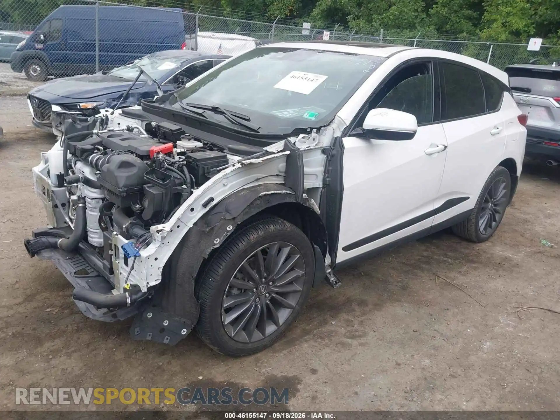 2 fotografías del automóvil dañado 5J8TC2H80RL019803 ACURA RDX 2024