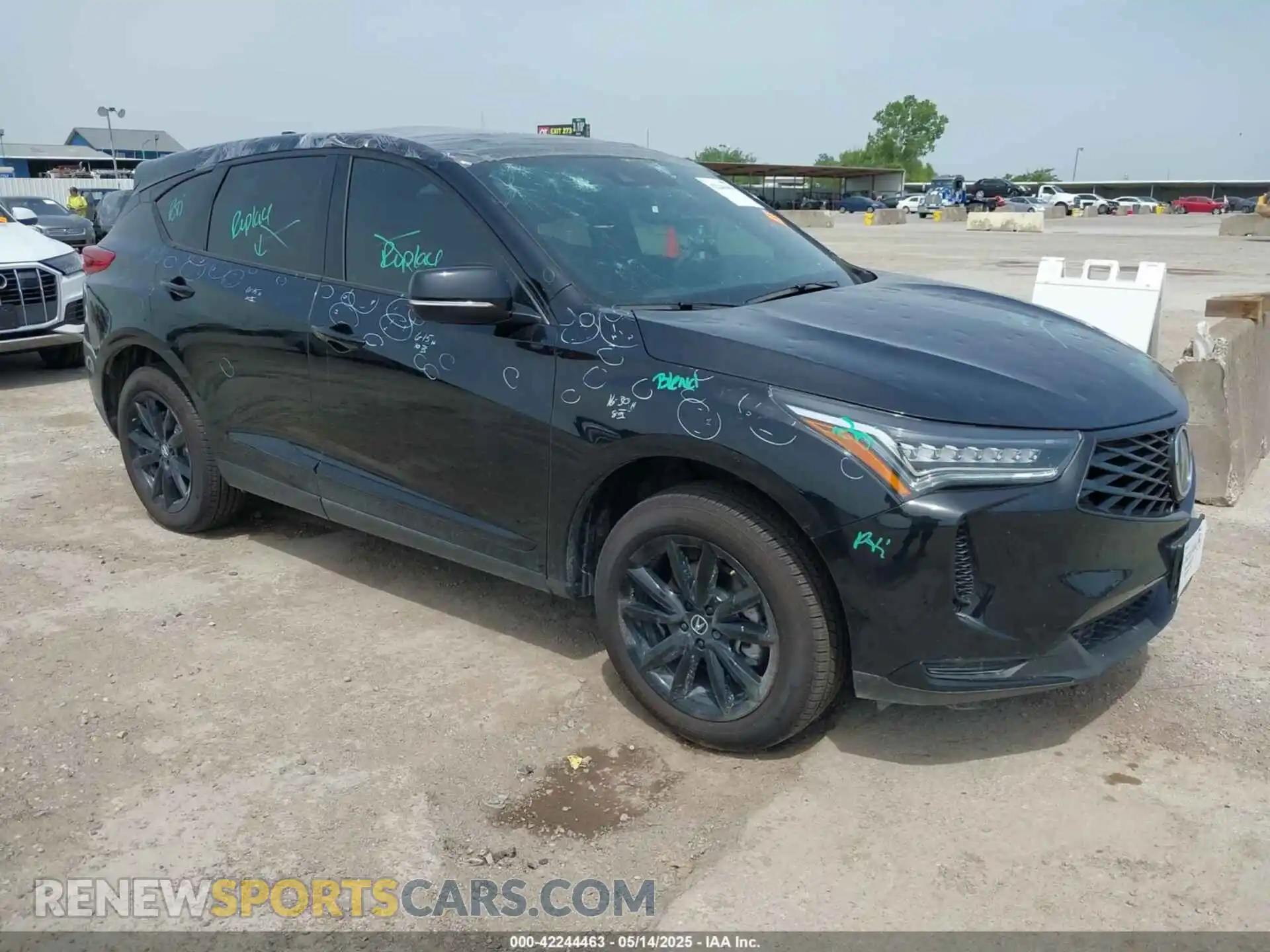 1 Photograph of a damaged car 5J8TC2H44SL013182 ACURA RDX 2025