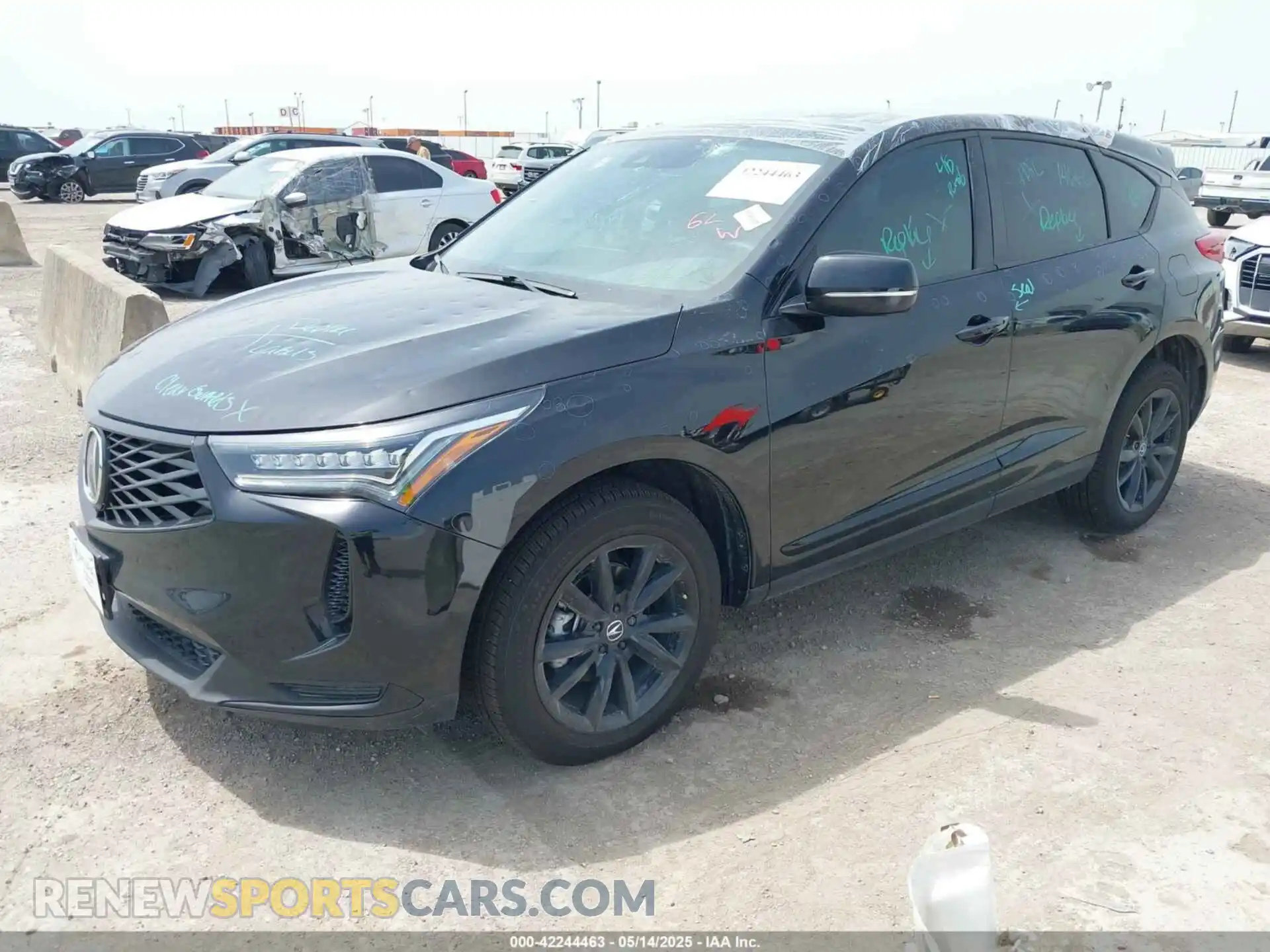 2 Photograph of a damaged car 5J8TC2H44SL013182 ACURA RDX 2025