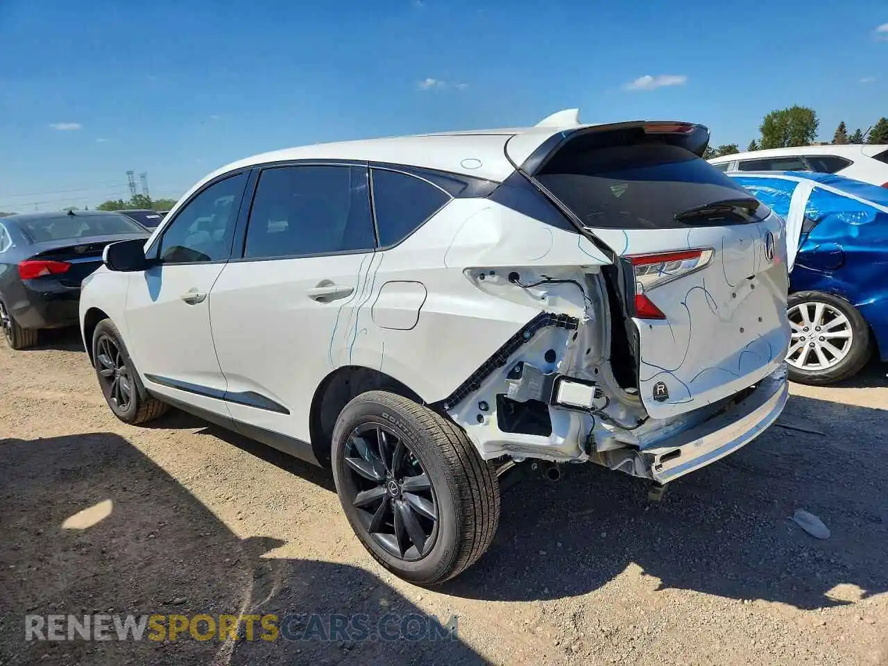 2 Photograph of a damaged car 5J8TC2H45SL012767 ACURA RDX 2025