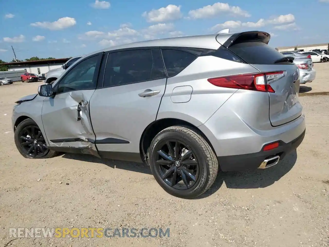 2 Photograph of a damaged car 5J8TC2H46SL015001 ACURA RDX 2025