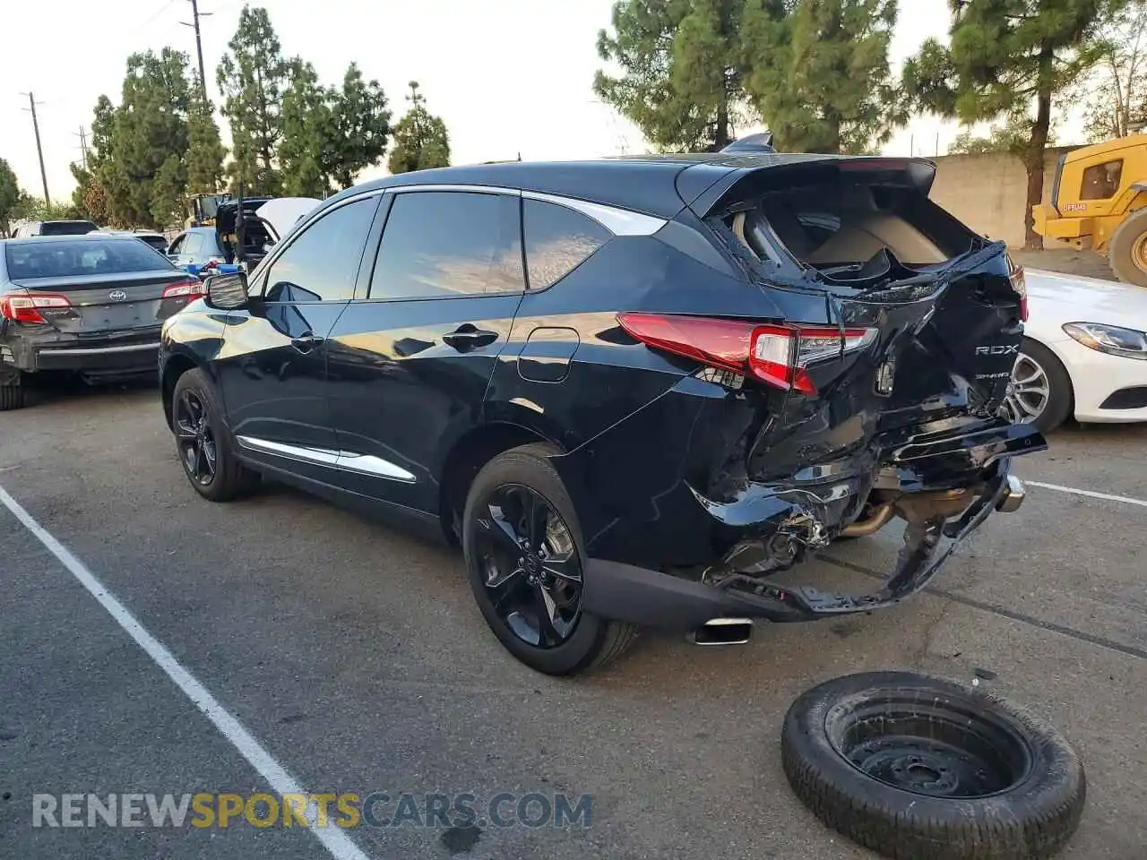 2 Photograph of a damaged car 5J8TC2H50SL014600 ACURA RDX 2025