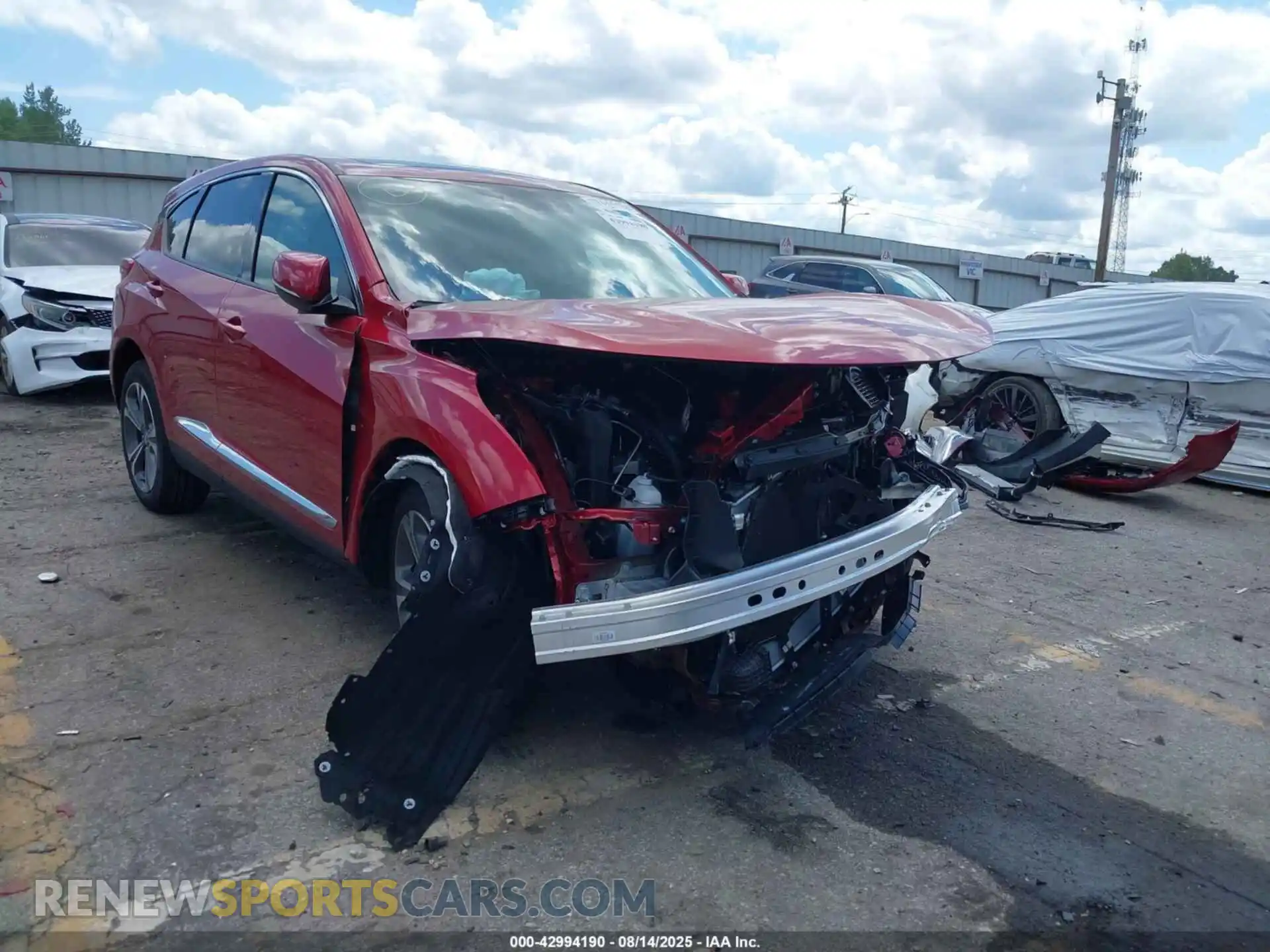 1 Photograph of a damaged car 5J8TC2H50SL024401 ACURA RDX 2025